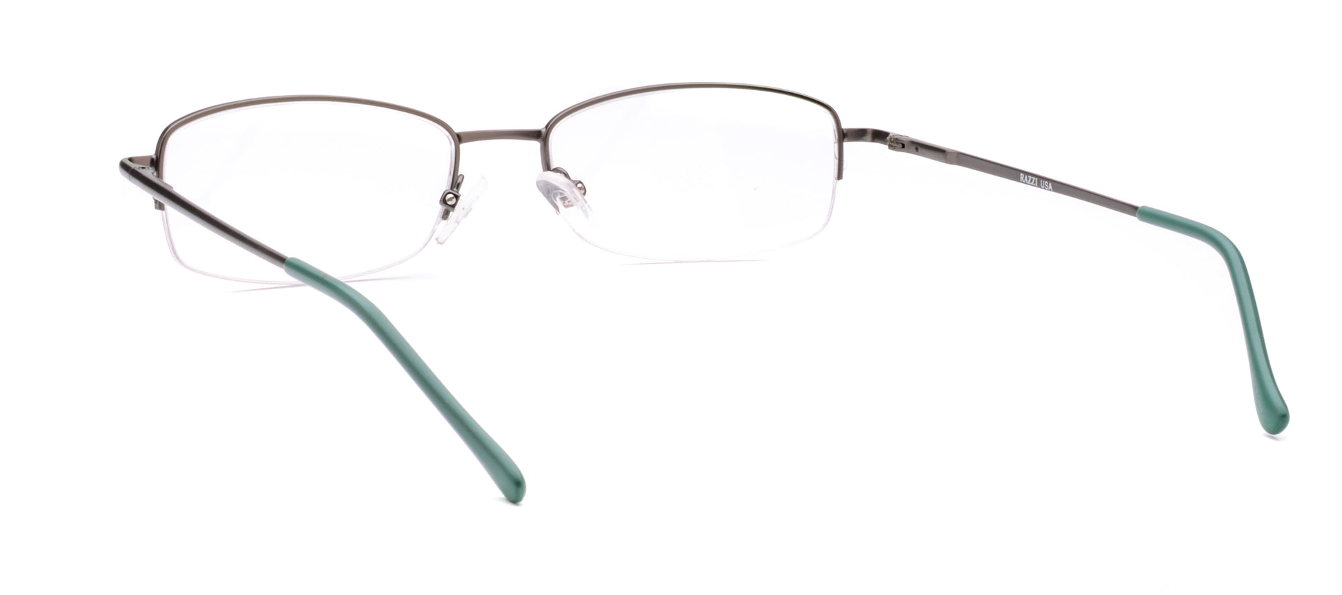 RA303-3 | Unisex | Matte Gun | Metal Glasses