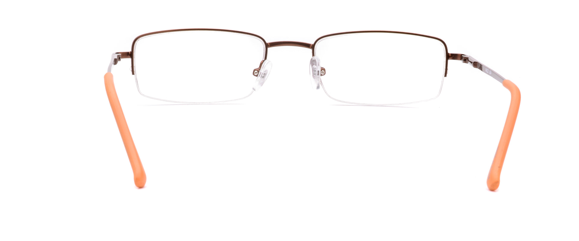 RA307-3 | Unisex | Matte Brown | Metal Glasses