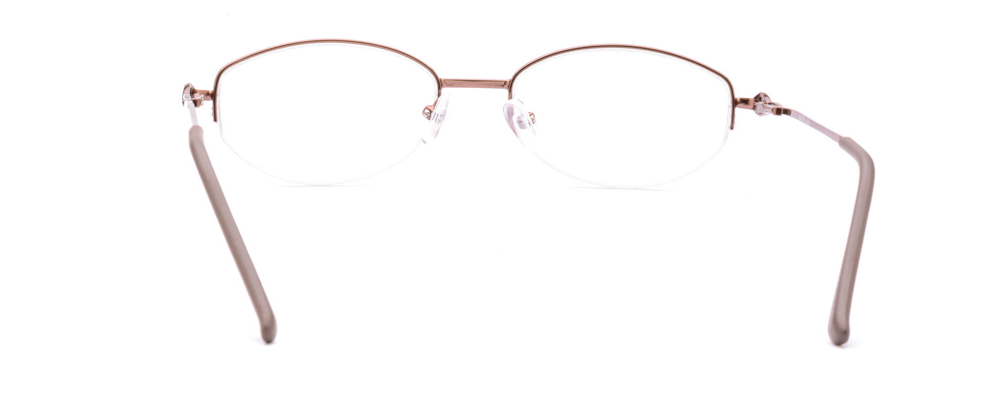 RA312-2 | Women | Shiny Brown | Metal Glasses
