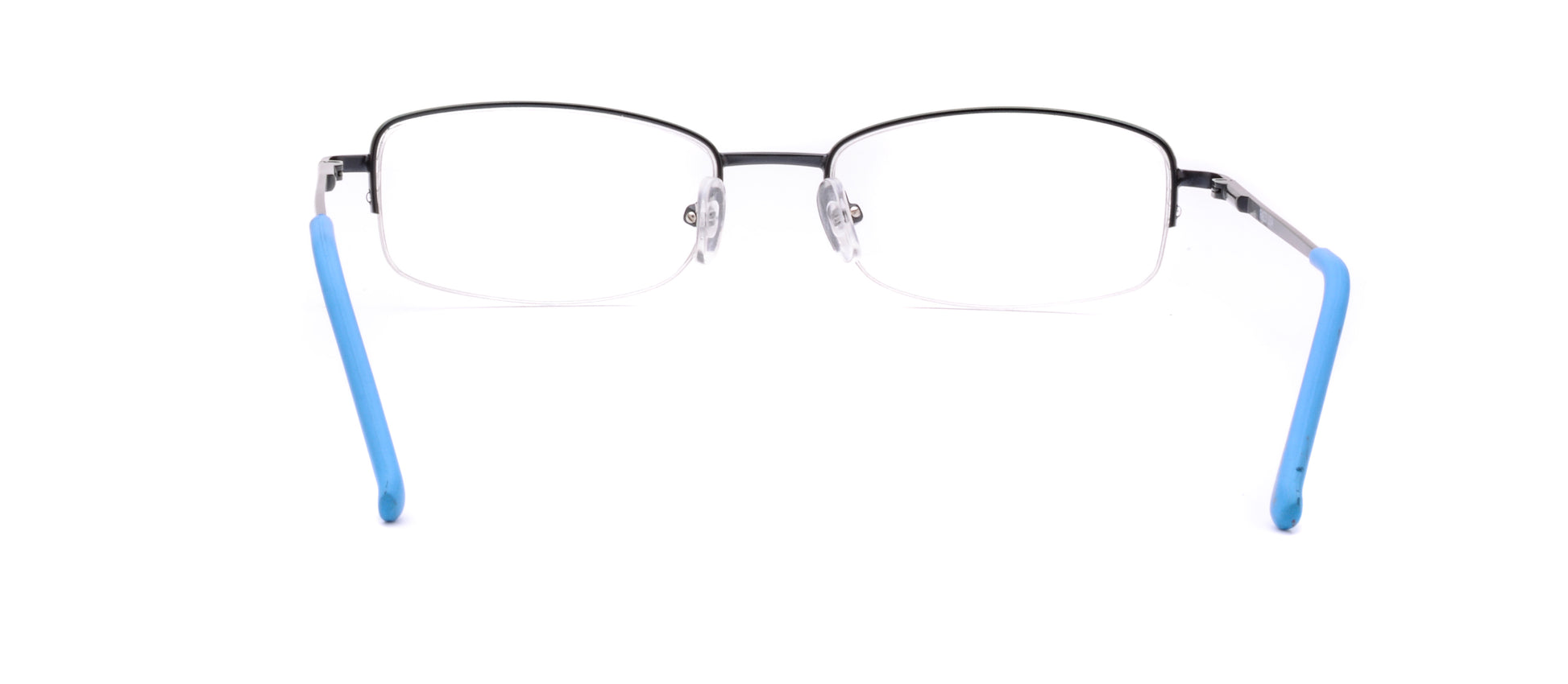 RA303-2 | Unisex | Matte Blue | Metal Glasses