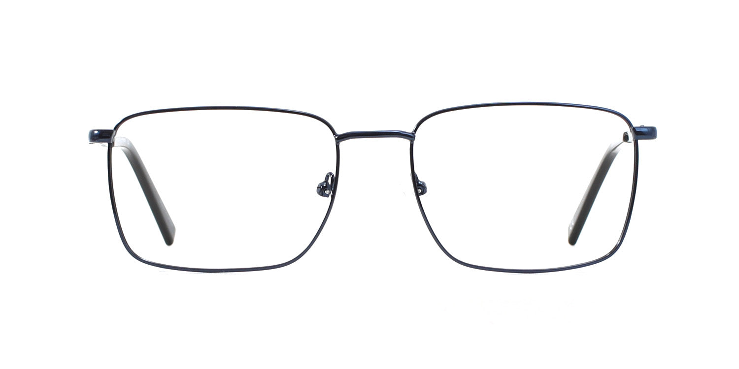 MX2026A-2 | Men | Matte Blue | Metal Glasses