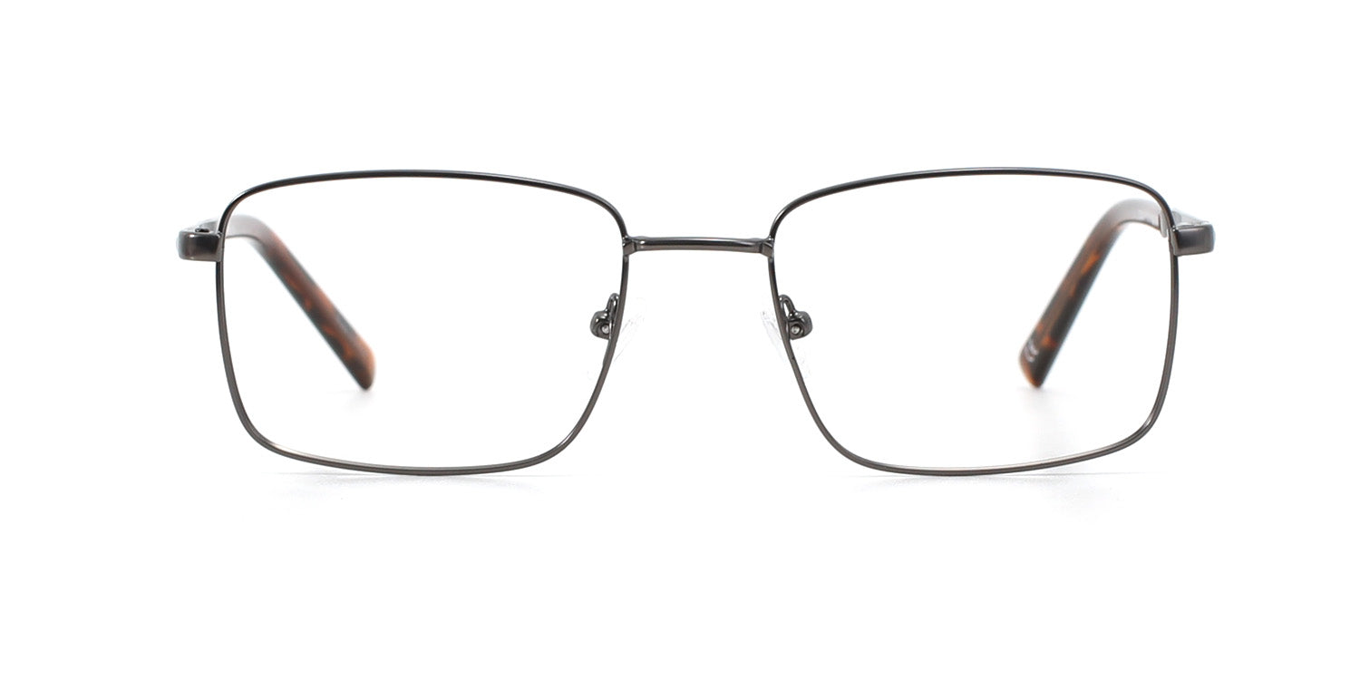 MX2028A-1 | Men | Matte Gun | Metal Glasses