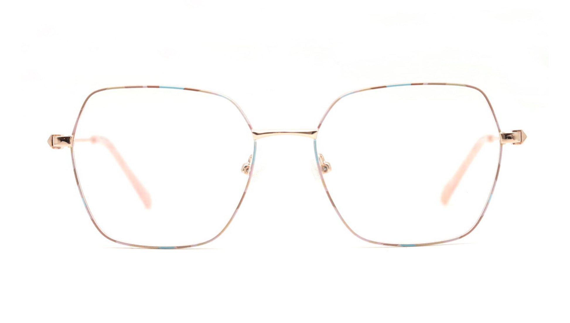 MX2180A-2 | Women | Shiny Pink | Metal Glasses