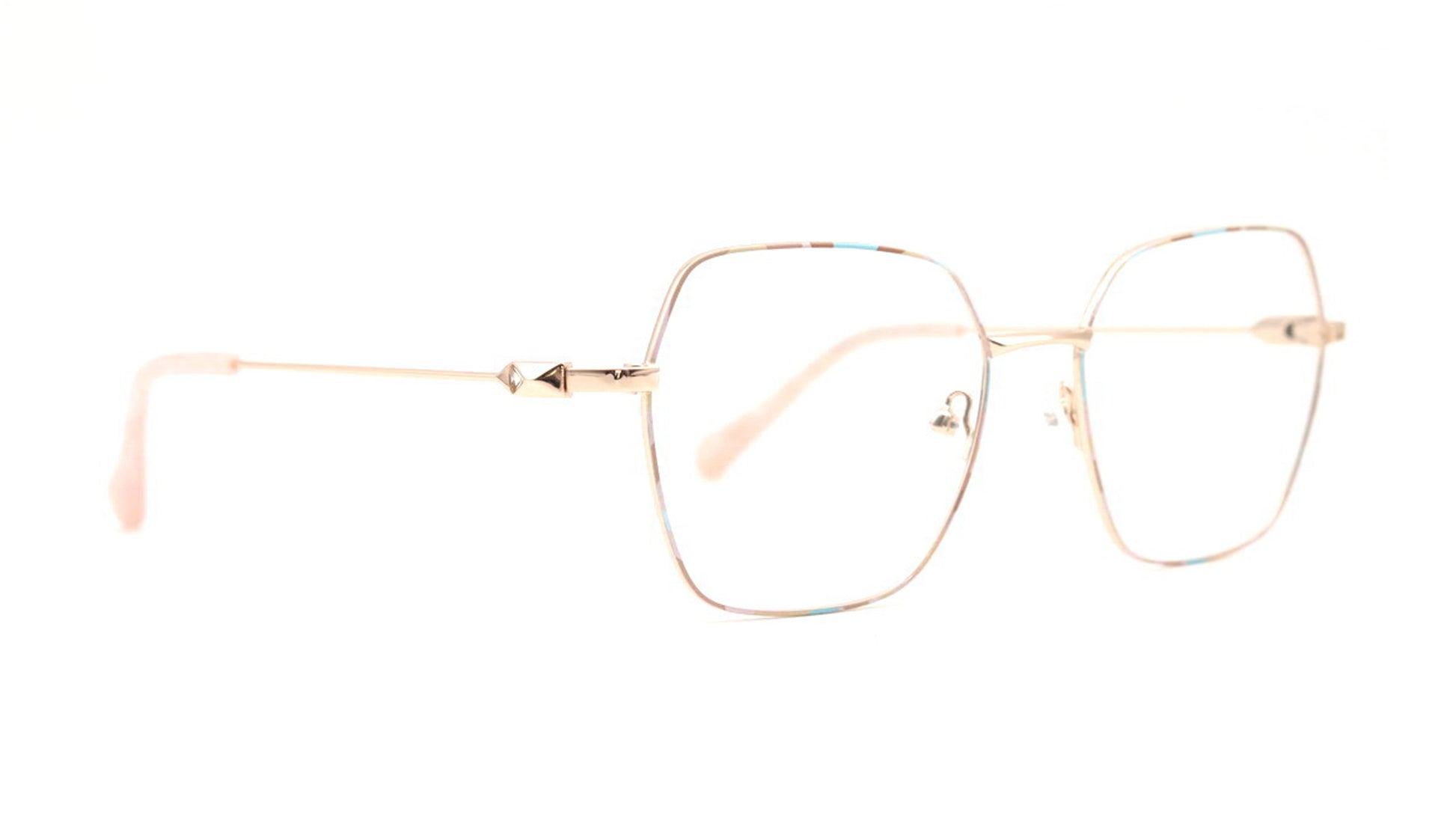 MX2180A-2 | Women | Shiny Pink | Metal Glasses