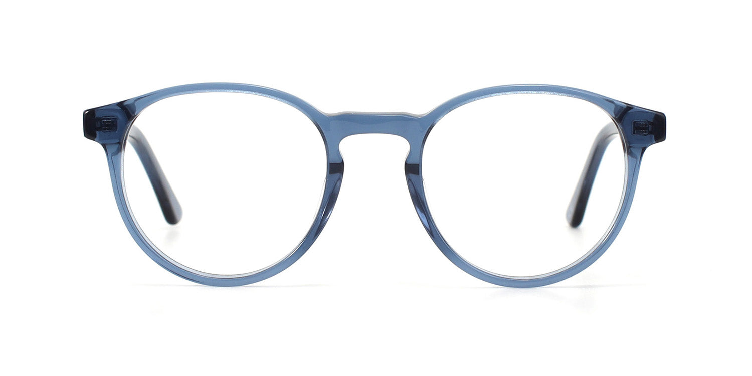 MX2274A-2 | Unisex | Shiny Blue | Acetate Glasses