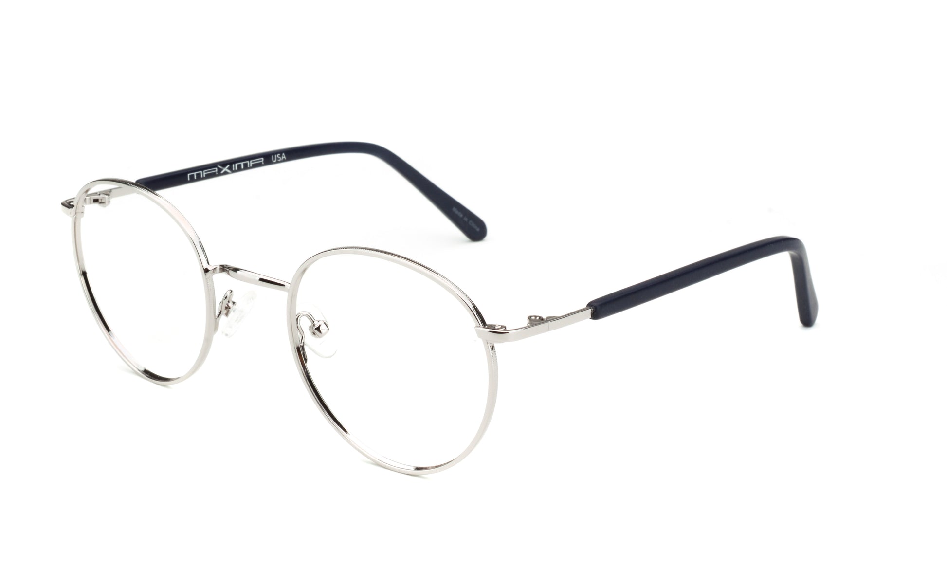 MX2241A-2 | Unisex | Shiny Gun | Metal Glasses