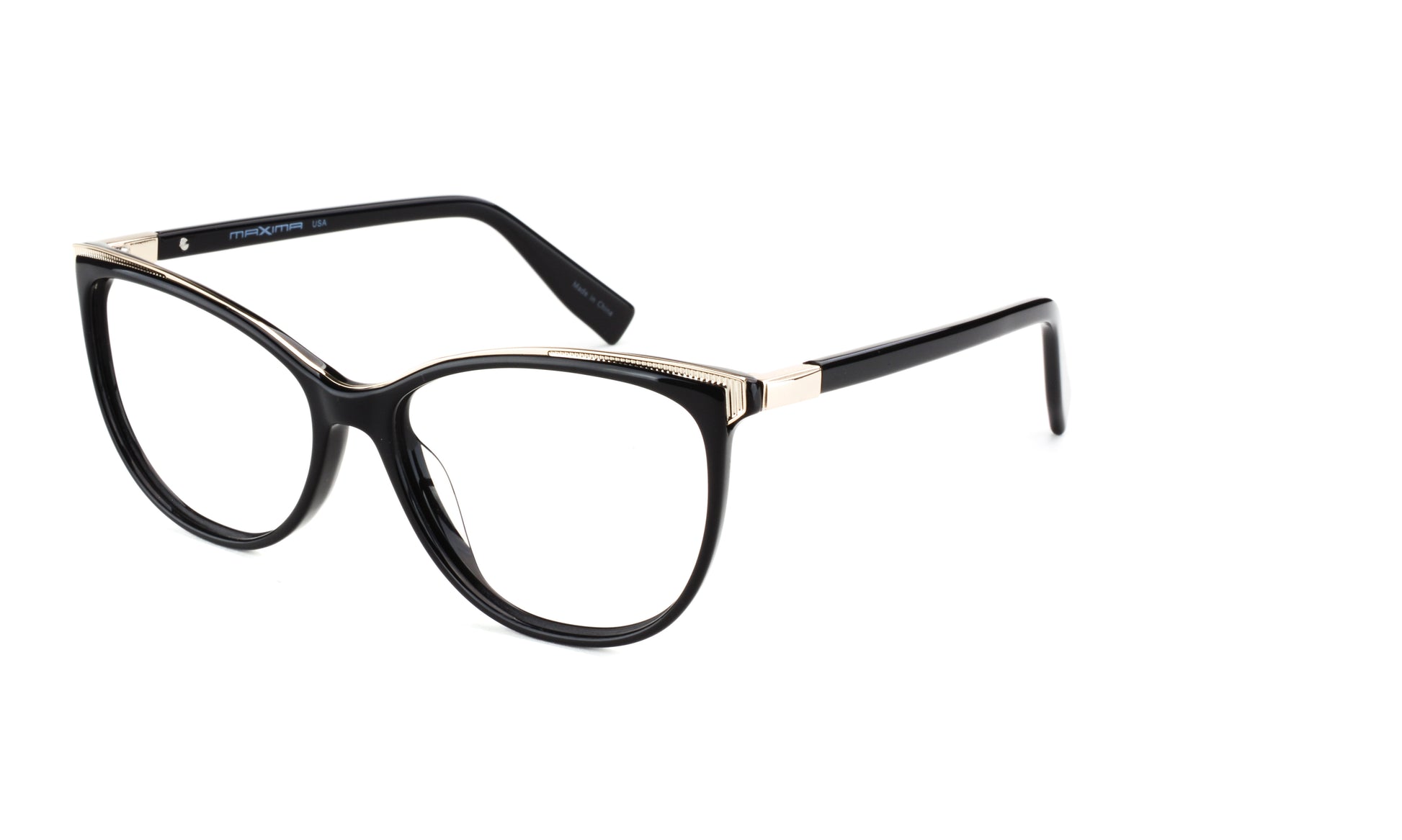 MX2112A-1 | Women | Shiny Black | Acetate Glasses