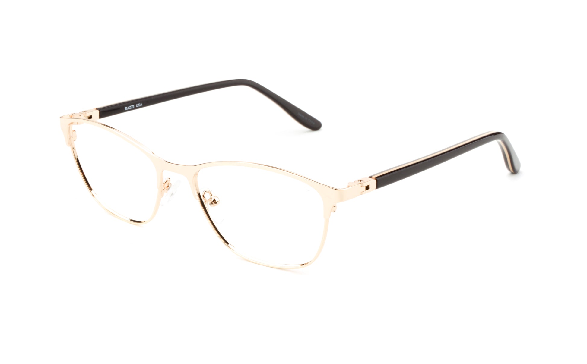 RA440-1 | Women | Shiny Gold | Metal Glasses