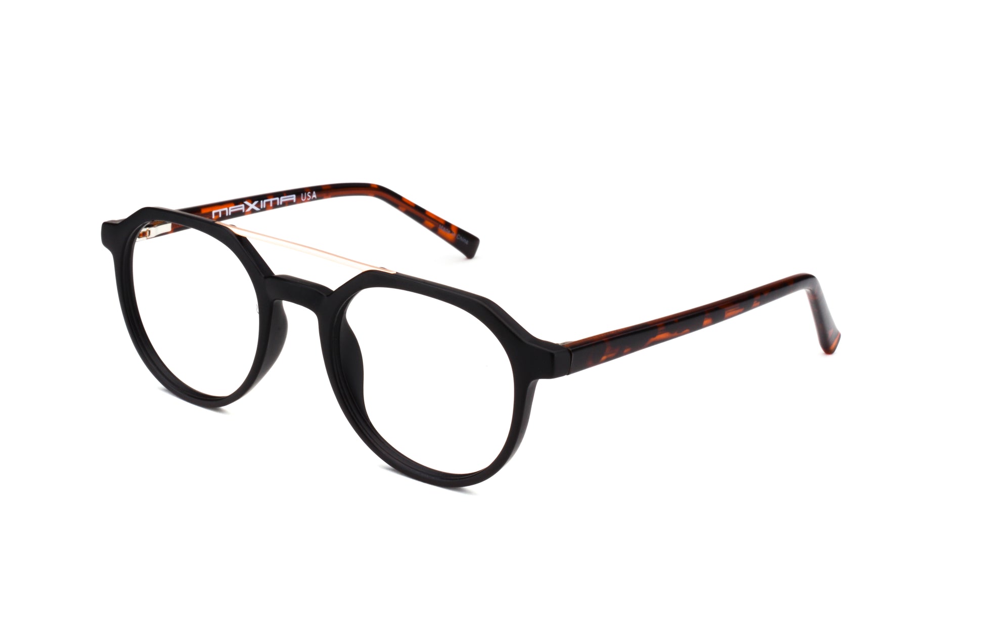 MX2246A-1 | Unisex | Matte Black | Acetate Glasses