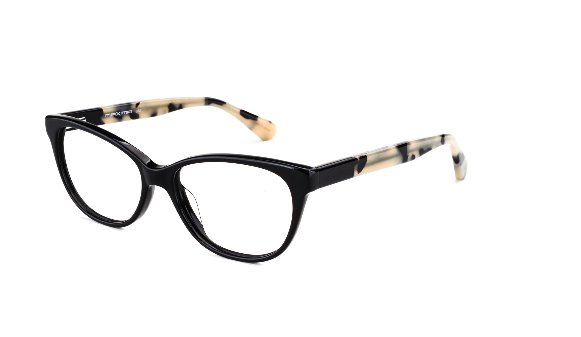 MX2114A-2 | Women | Shiny Black | Acetate Glasses