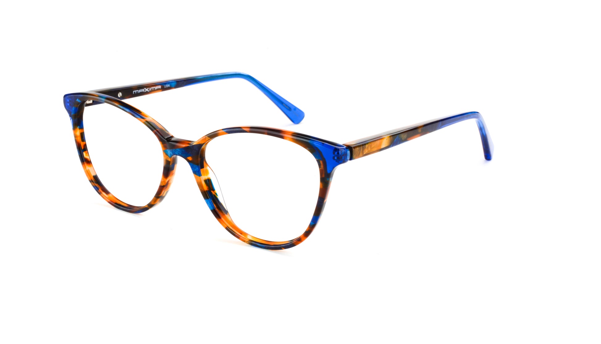 MX2113A-1 | Women | Shiny Blue | Acetate Glasses