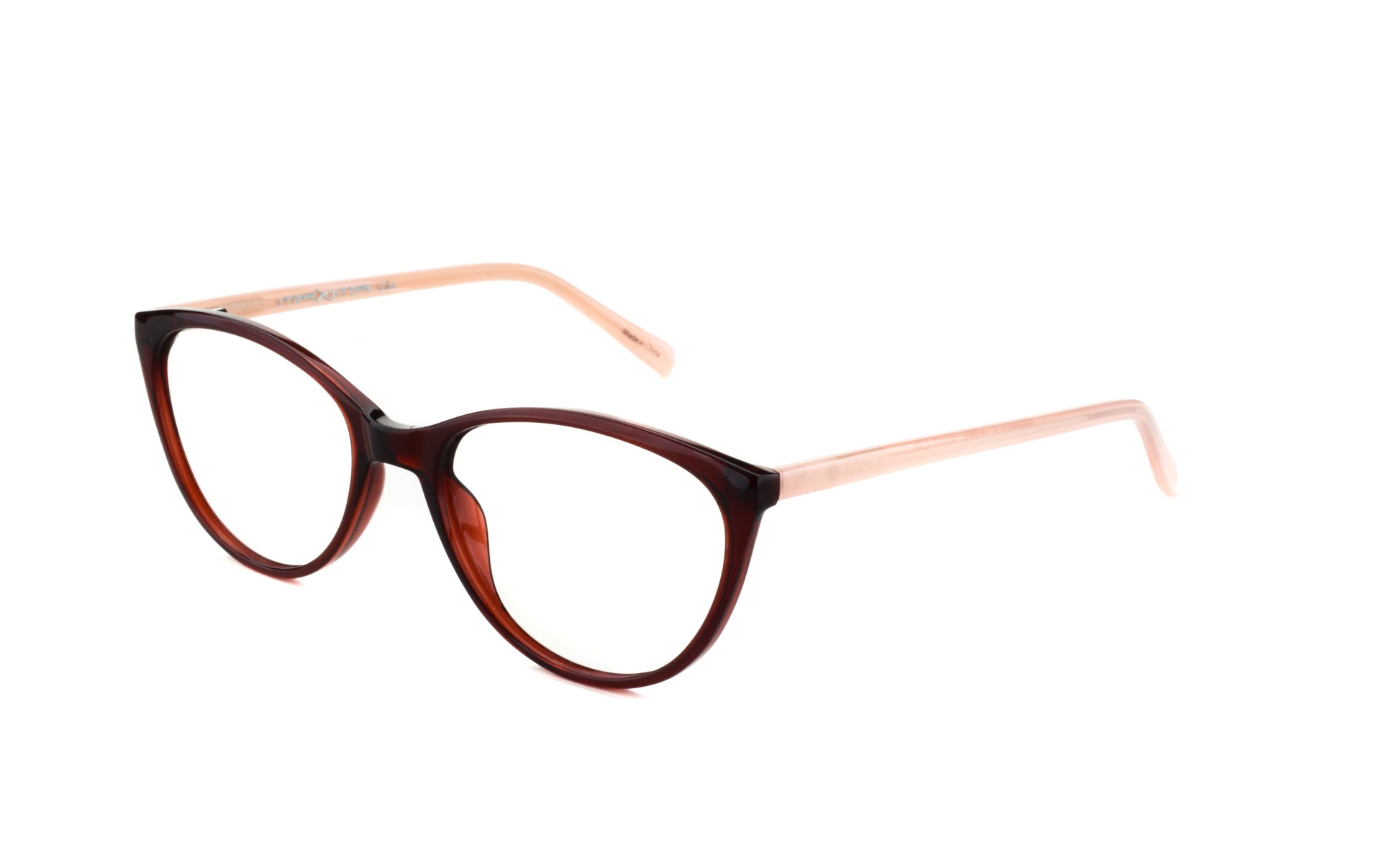 MX2251A-2 | Unisex | Shiny Red | Acetate Glasses