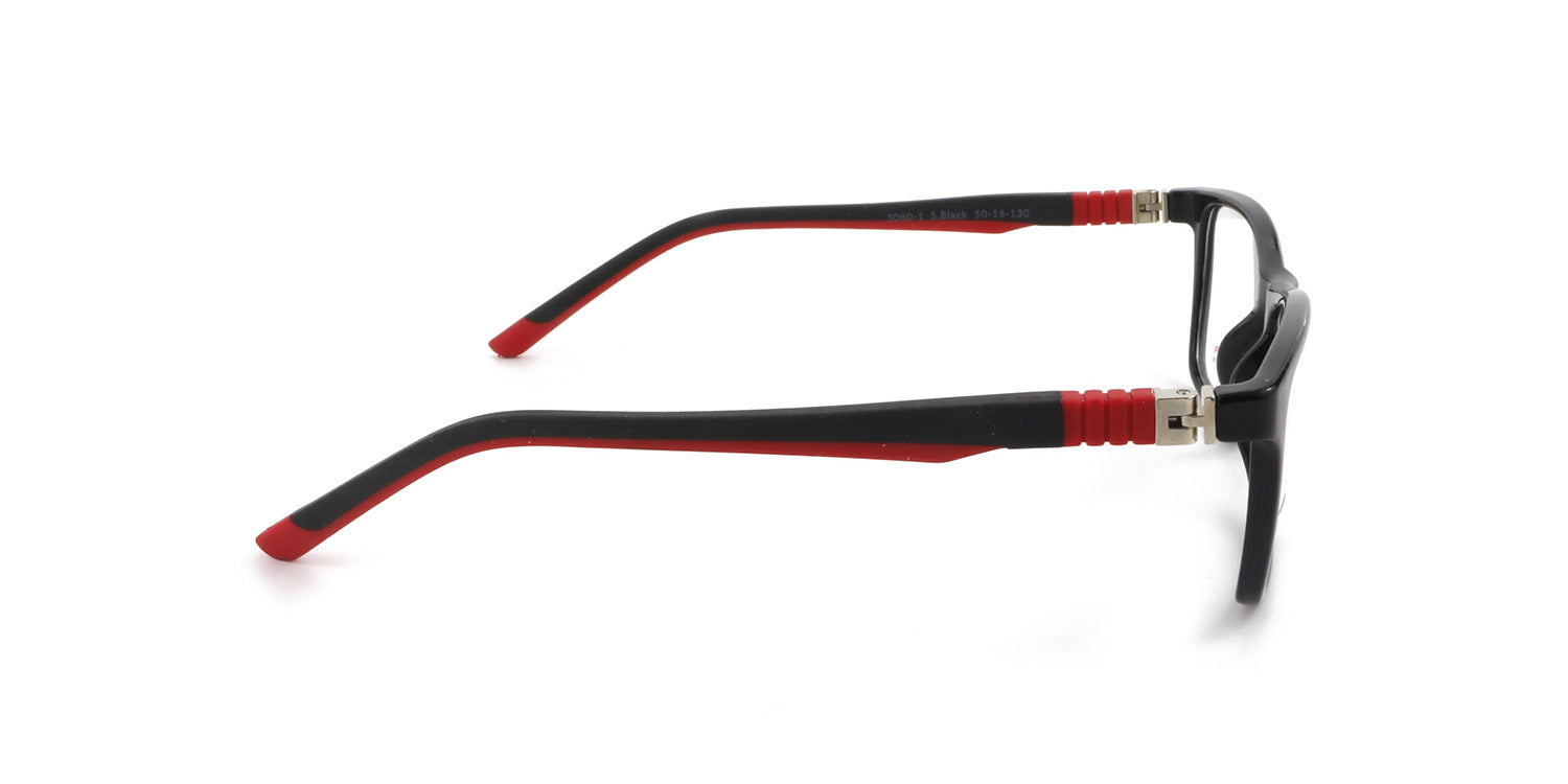 MX3080-1 | Kids | Matte Black | TR-90 Glasses