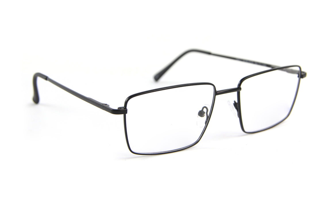 RA320-1 | Men | Matte Black | Metal Glasses