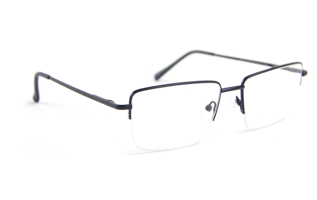 RA321-2 | Men | Matte Blue | Metal Glasses