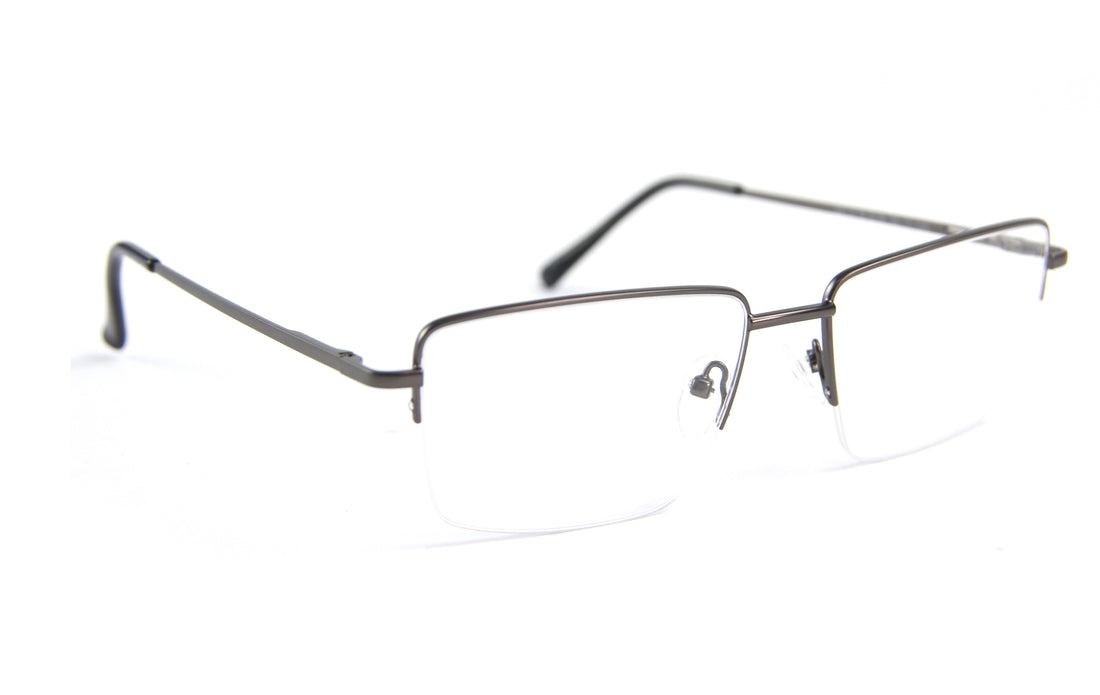 RA321-3 | Men | Matte Gun | Metal Glasses