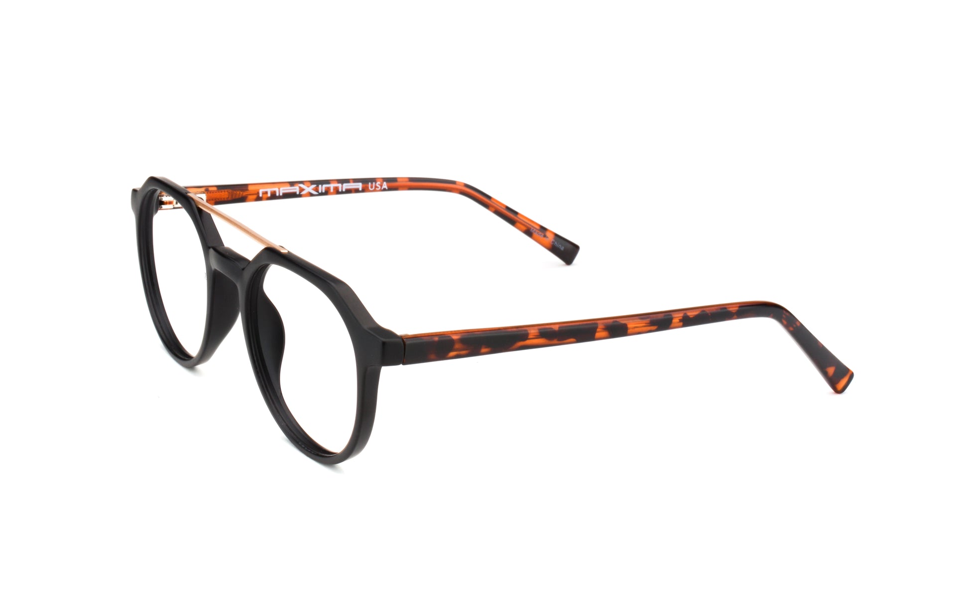 MX2246A-1 | Unisex | Matte Black | Acetate Glasses