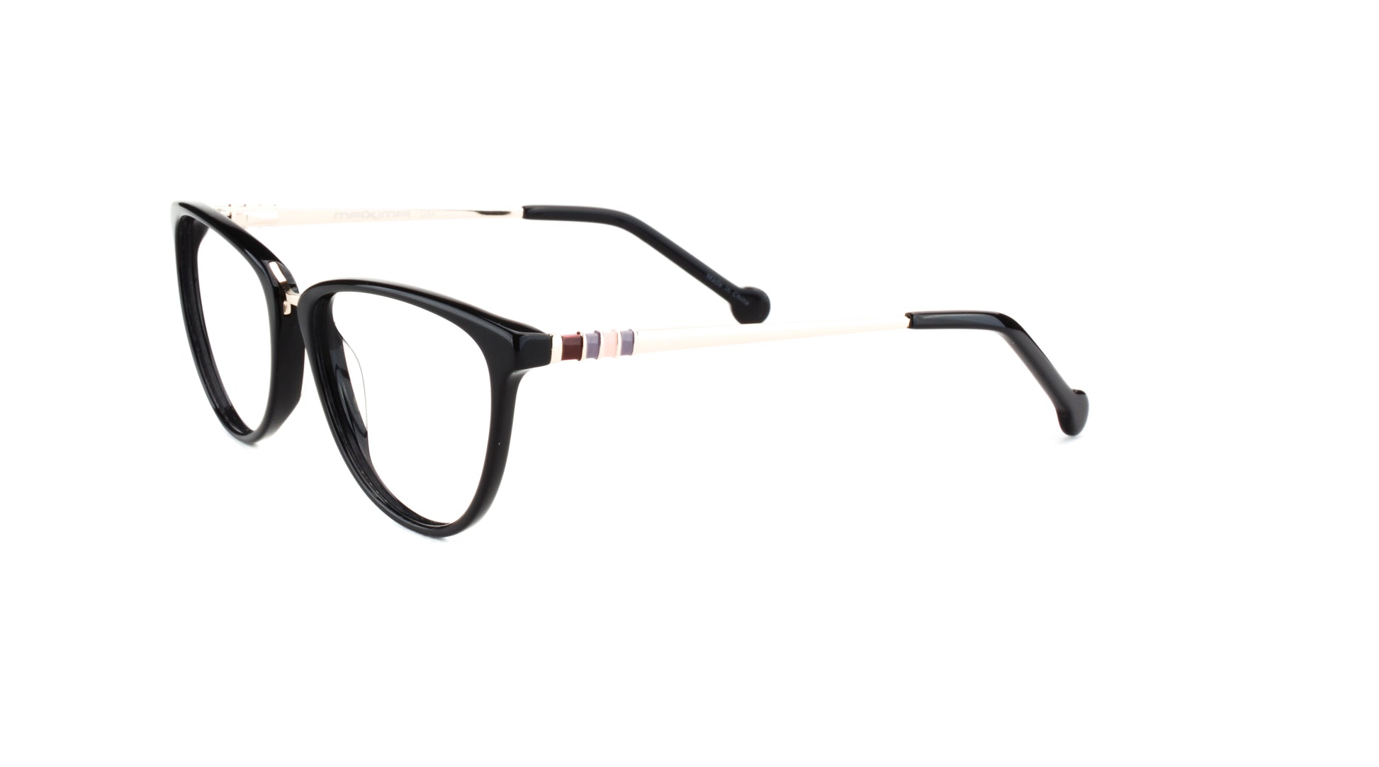 MX2110A-1 | Women | Shiny Black | Acetate Glasses