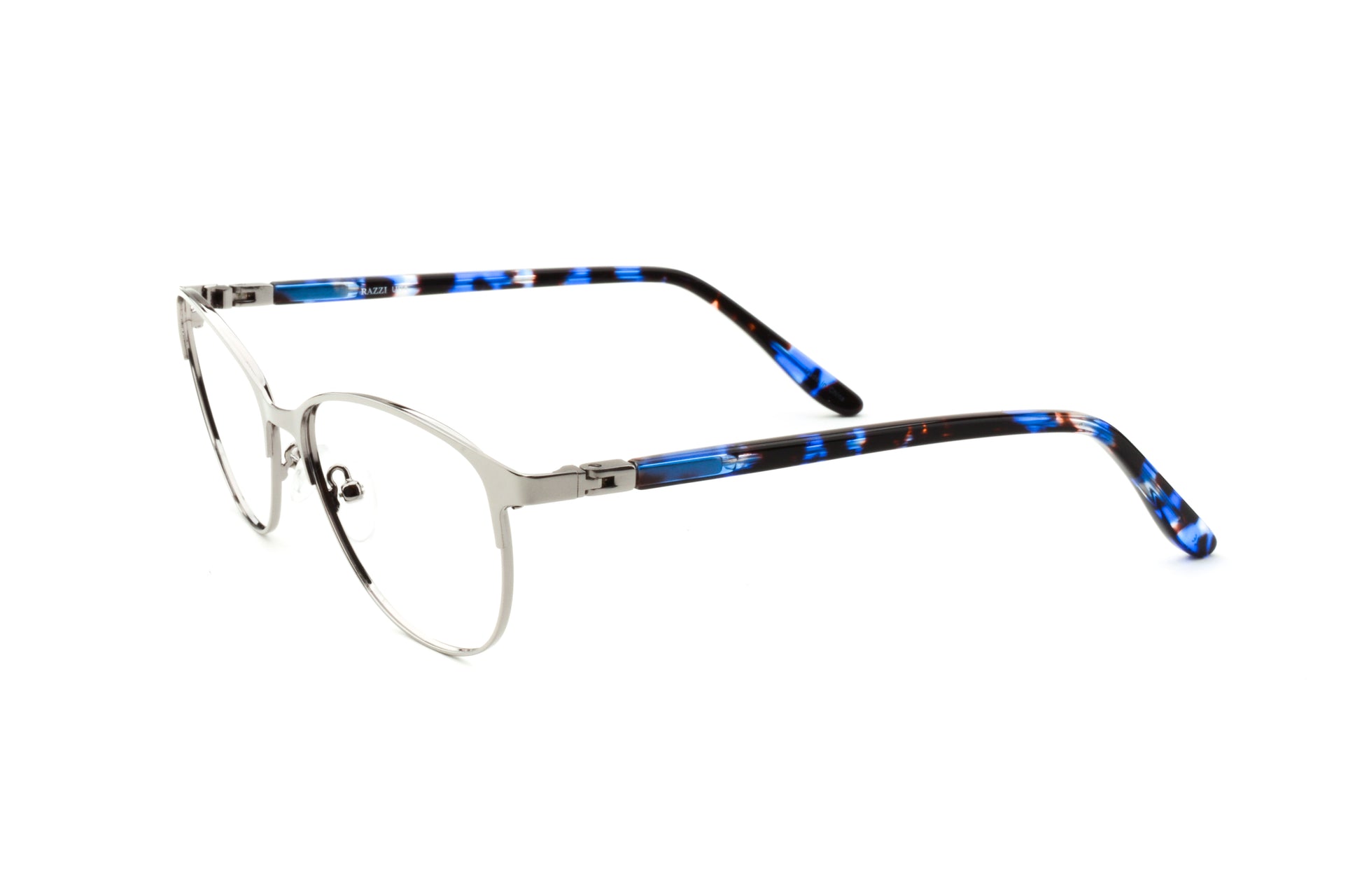 RA441-3 | Women | Shiny Gun | Metal Glasses