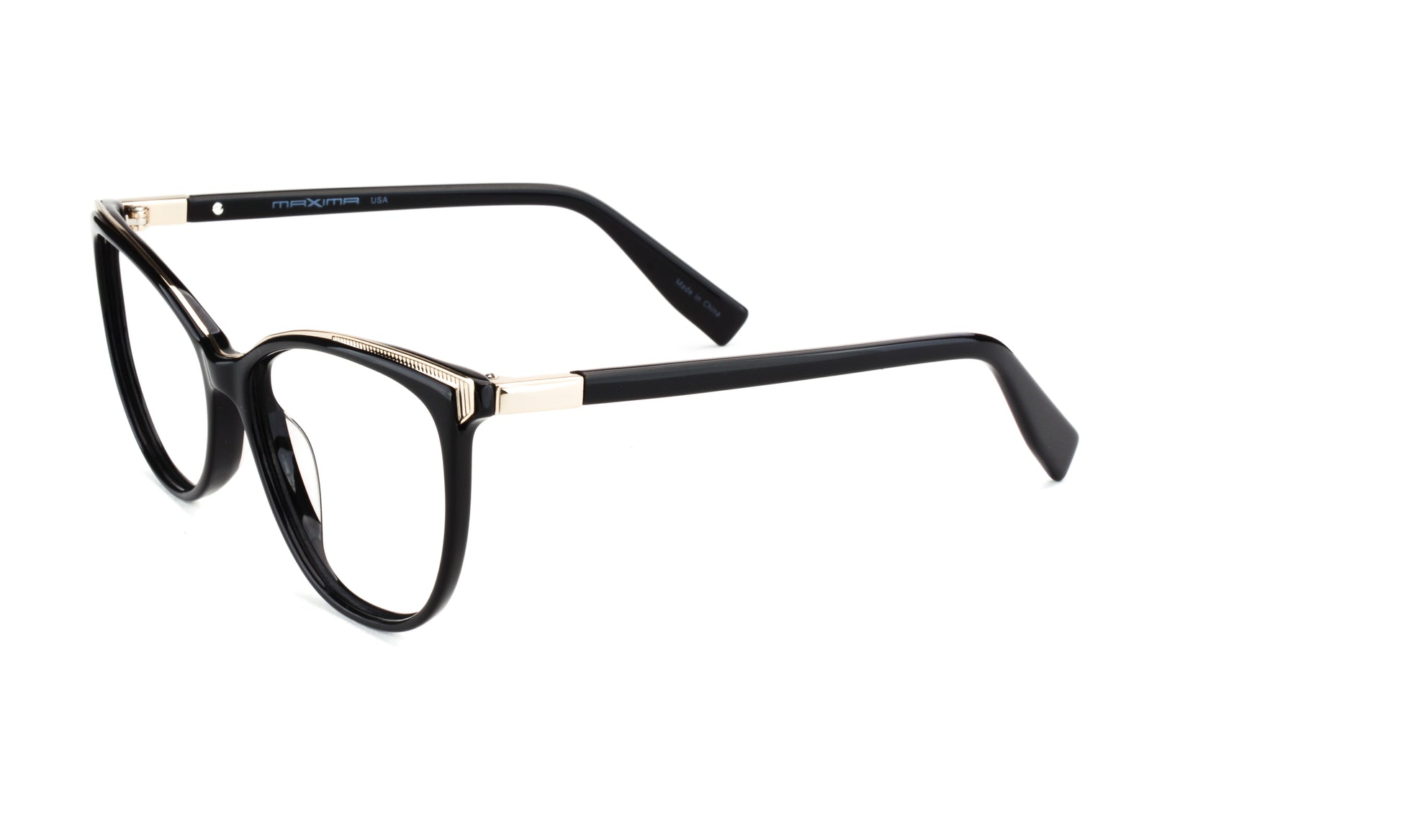 MX2112A-1 | Women | Shiny Black | Acetate Glasses