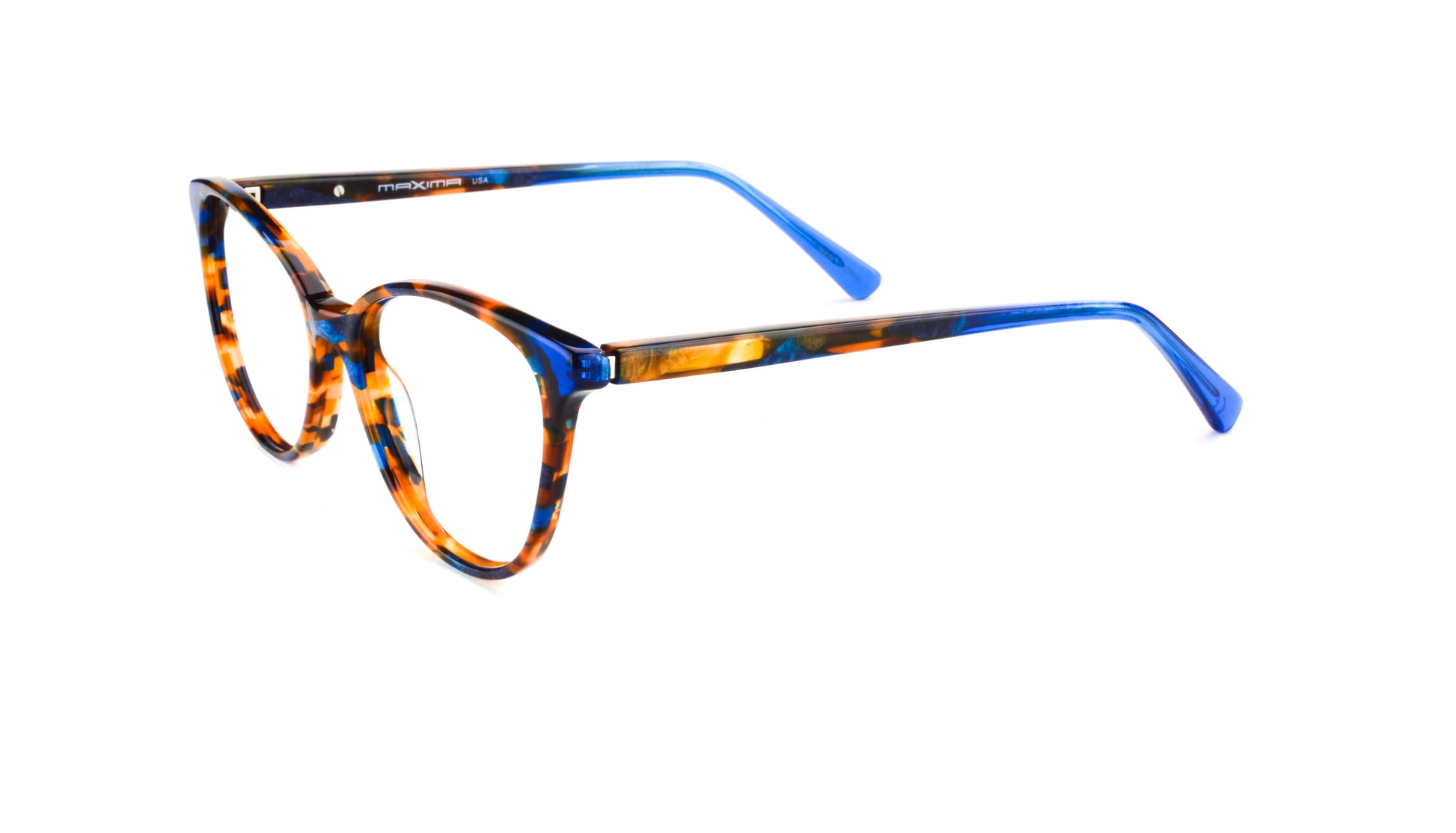 MX2113A-1 | Women | Shiny Blue | Acetate Glasses