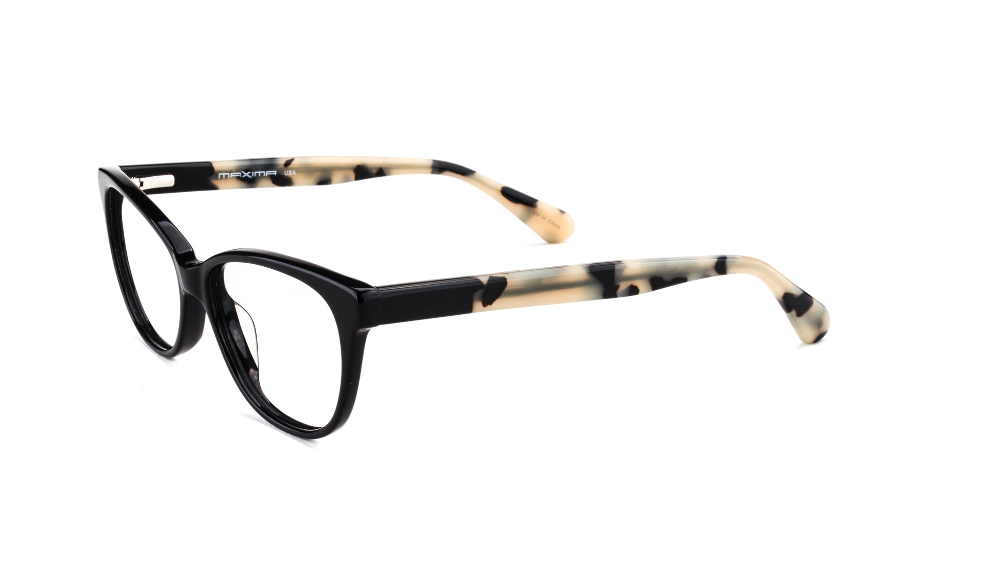 MX2114A-2 | Women | Shiny Black | Acetate Glasses