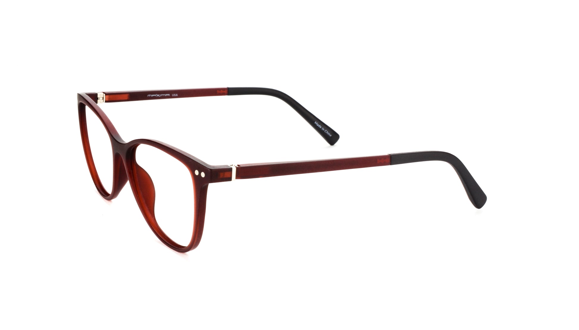 MX1027-2 | CLIP-ON | Burgundy | TR-90