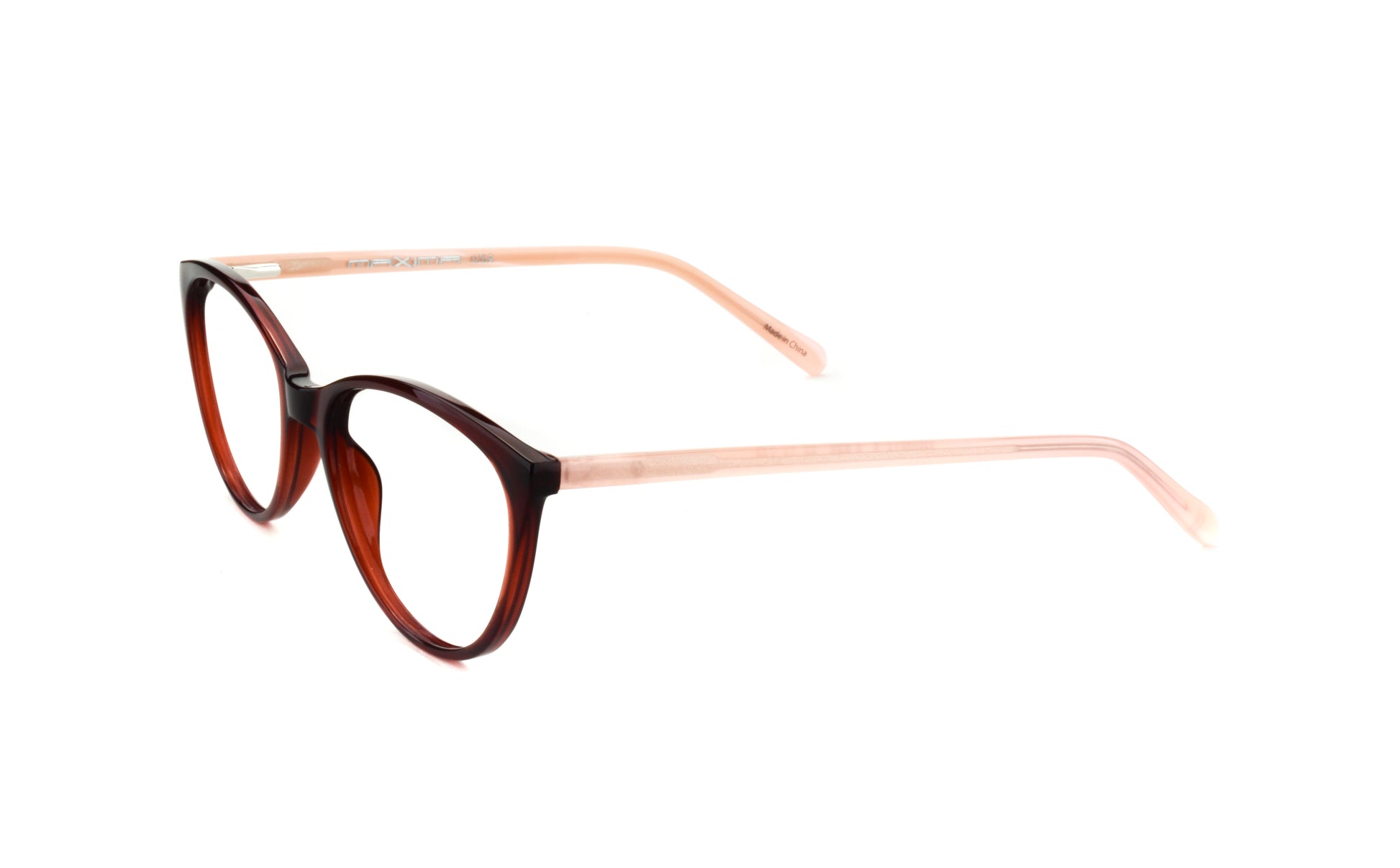 MX2251A-2 | Unisex | Shiny Red | Acetate Glasses