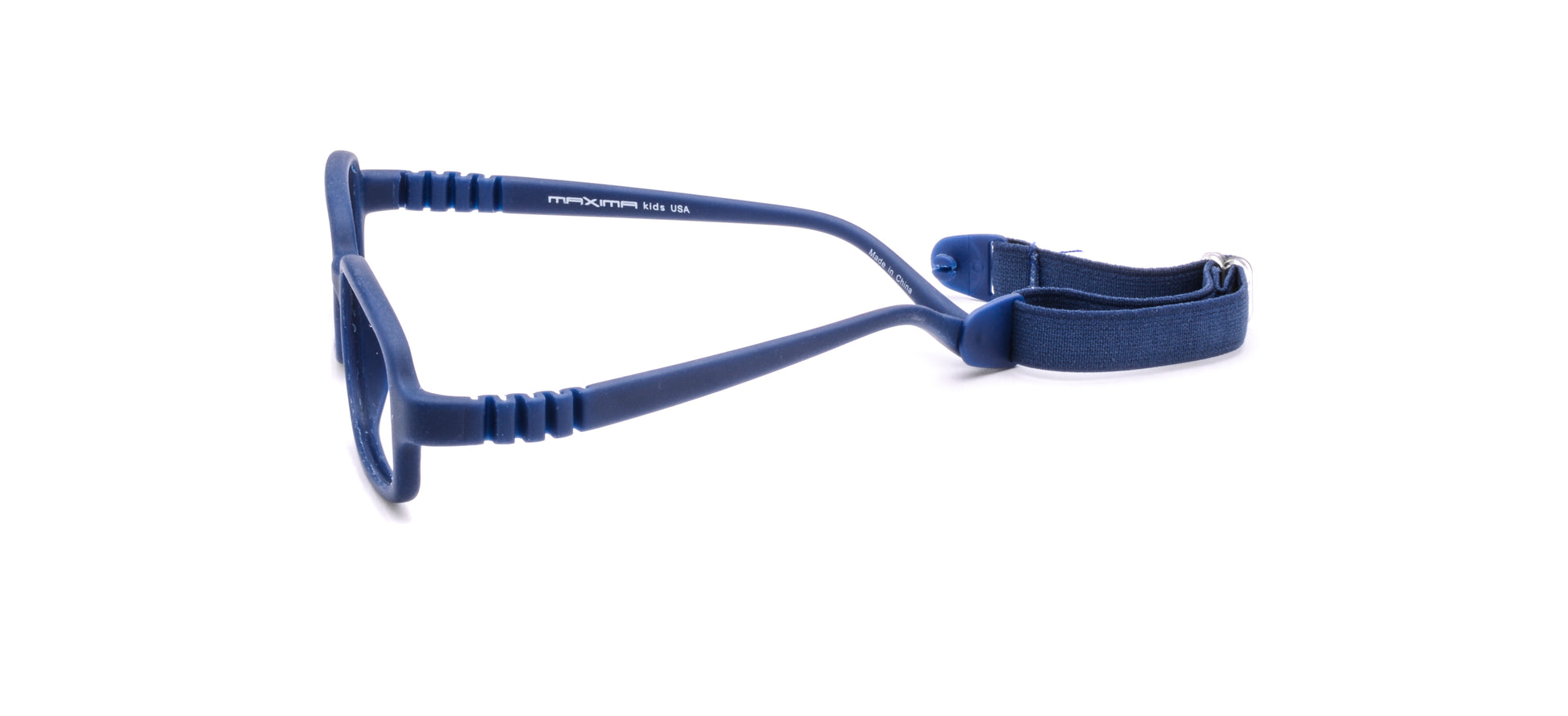 MX3048-1 | Kids | Matte Blue | Rubber Glasses