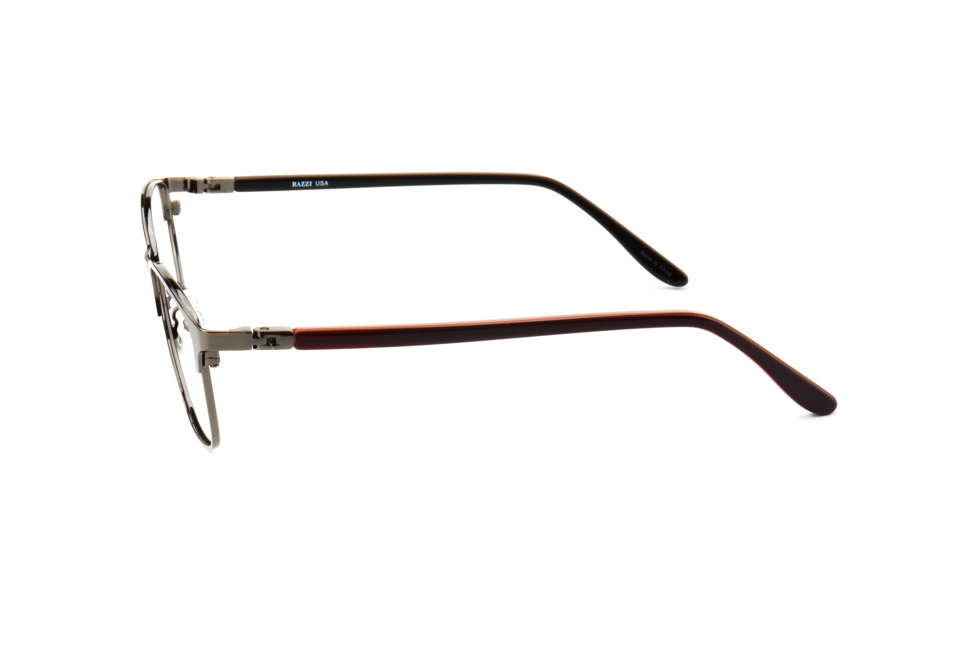 RA440-2 | Women | Shiny Gun | Metal Glasses