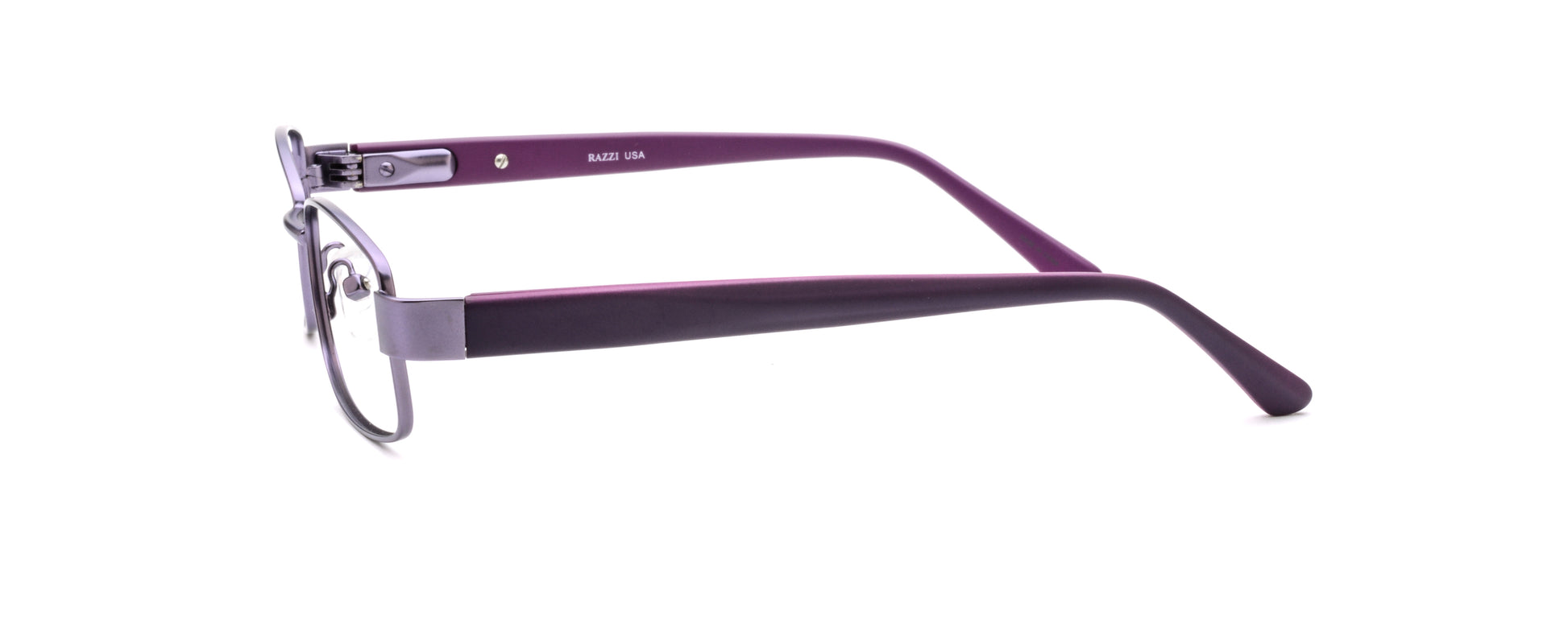 RA517-1 | Women | Matte Purple | Metal Glasses