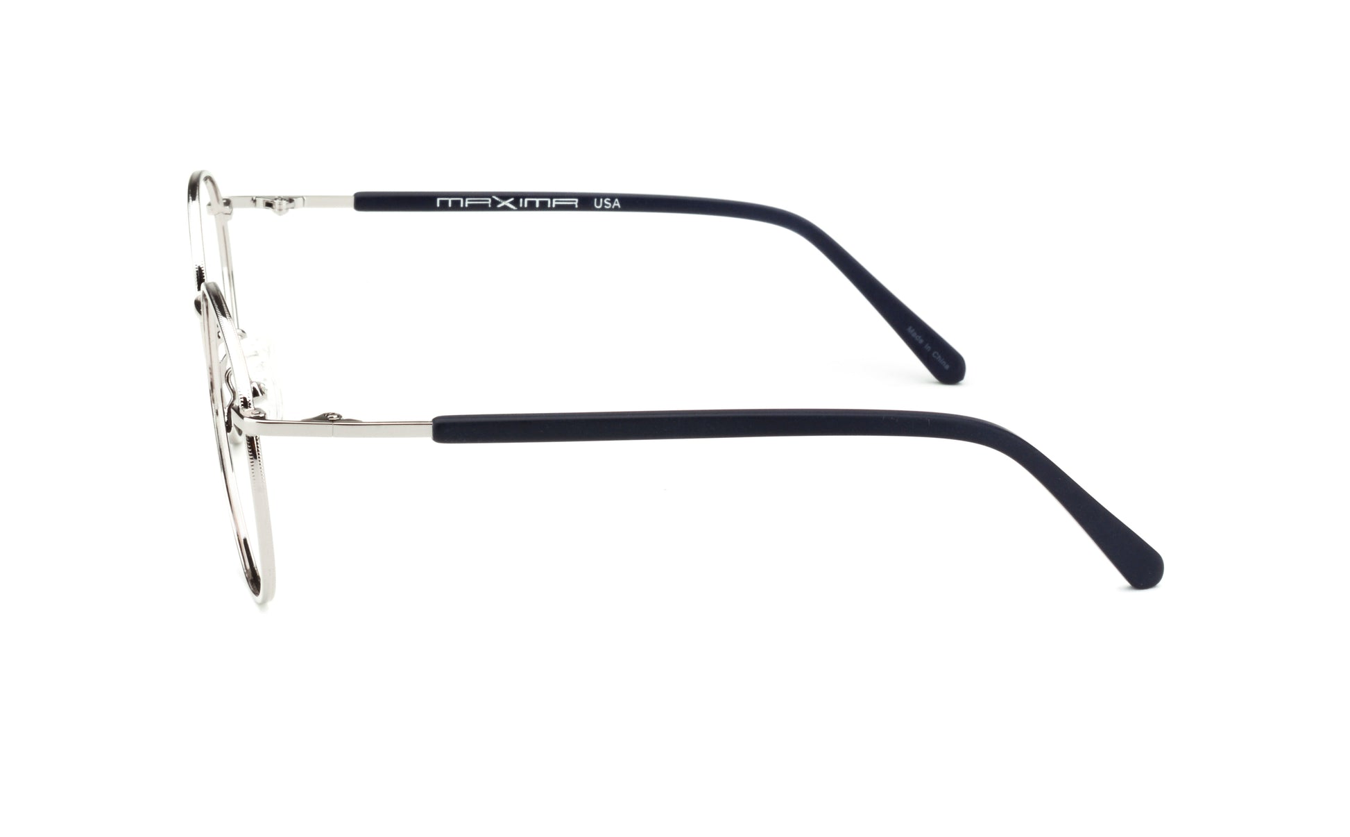 MX2241A-2 | Unisex | Shiny Gun | Metal Glasses