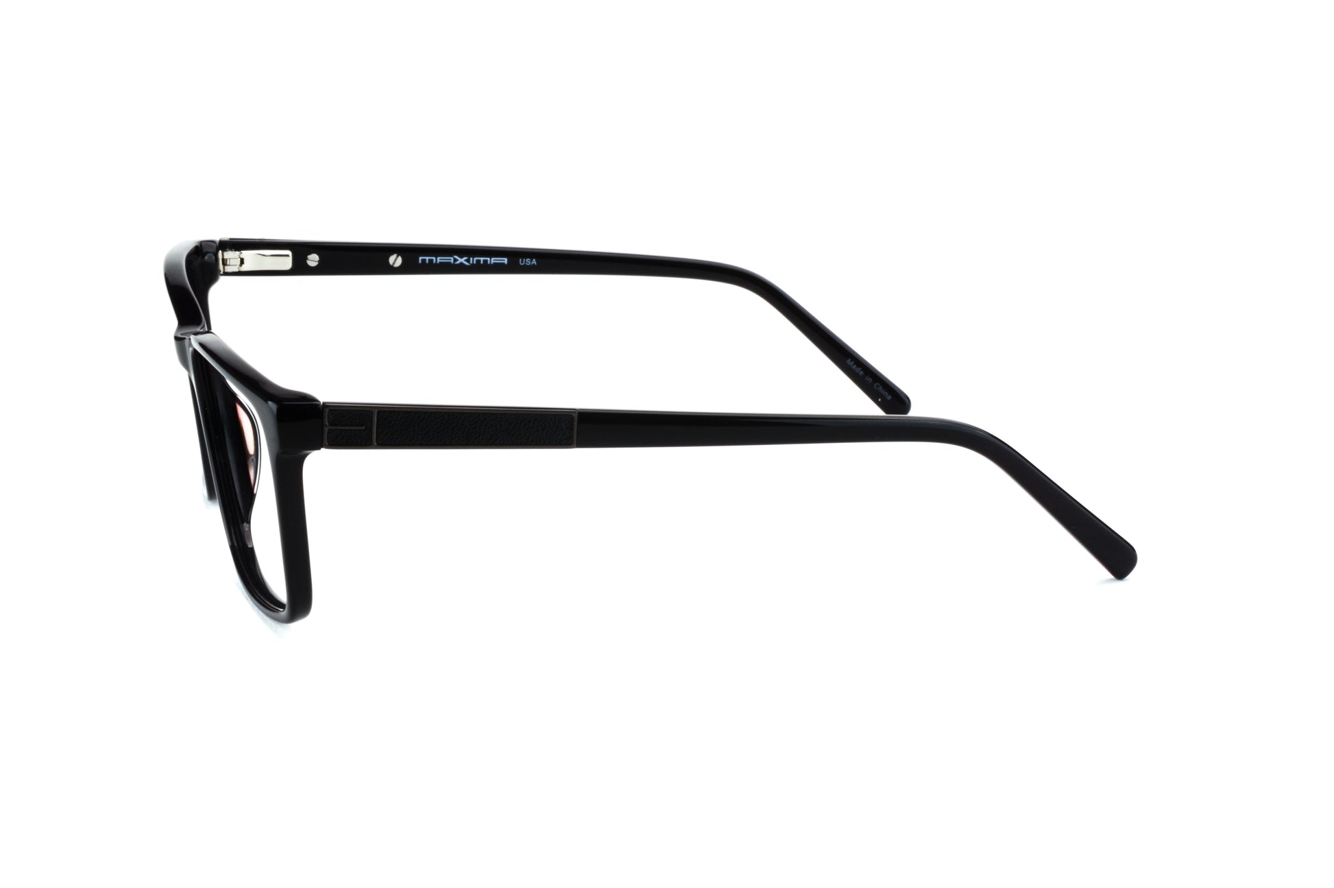 MX2082-1 | Men | Shiny Black | Acetate Glasses