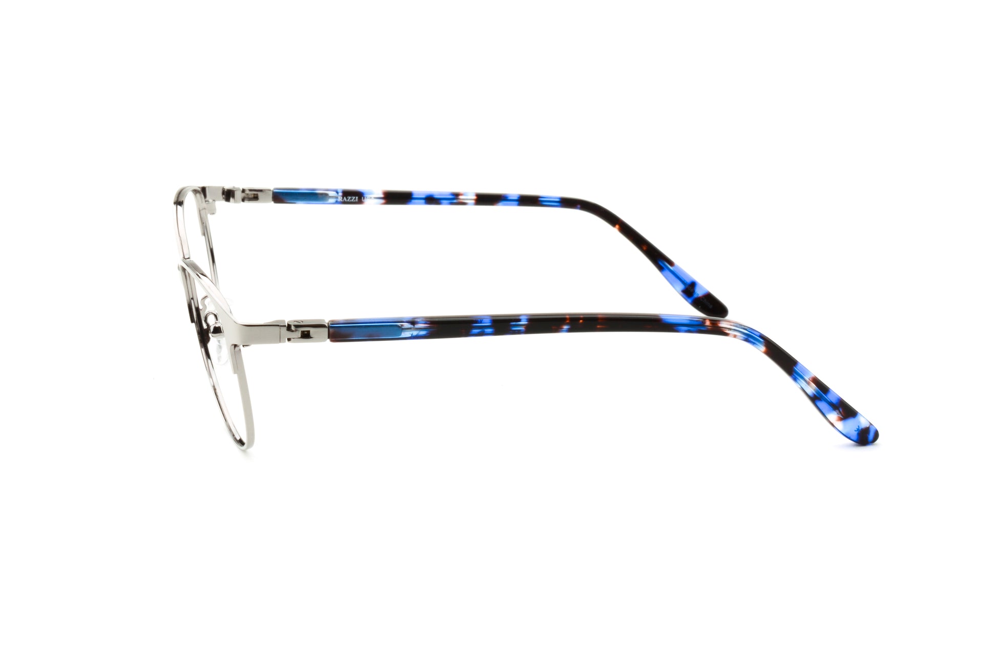 RA441-3 | Women | Shiny Gun | Metal Glasses