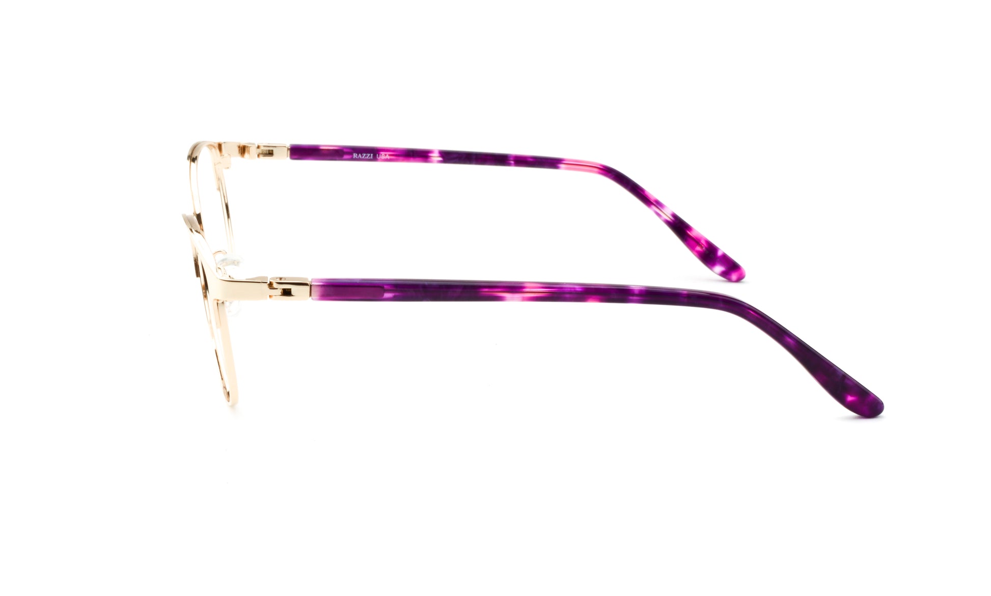 RA441-2 | Women | Shiny Gold | Metal Glasses