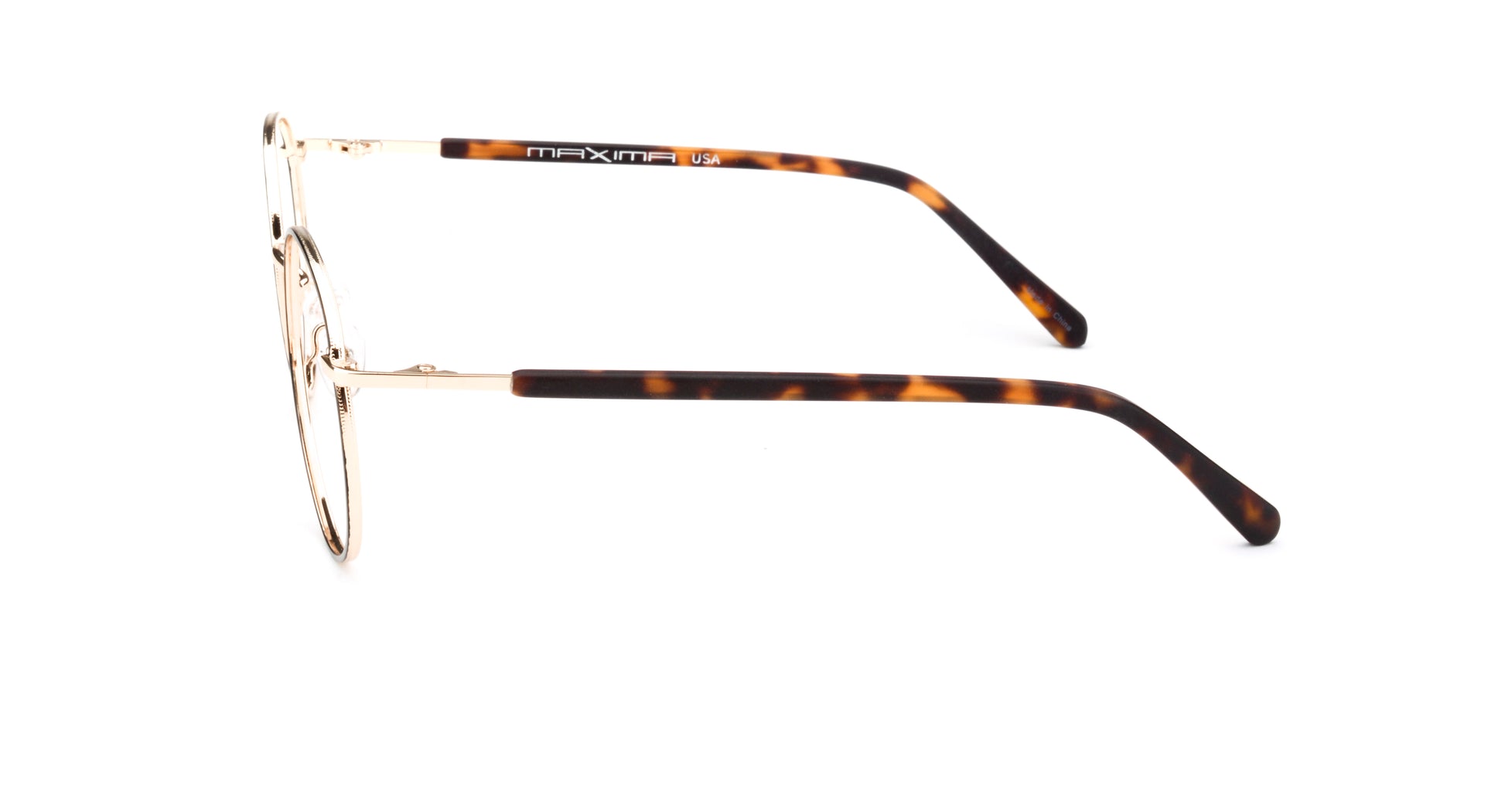 MX2241A-1 | Unisex | Shiny Gold | Metal Glasses