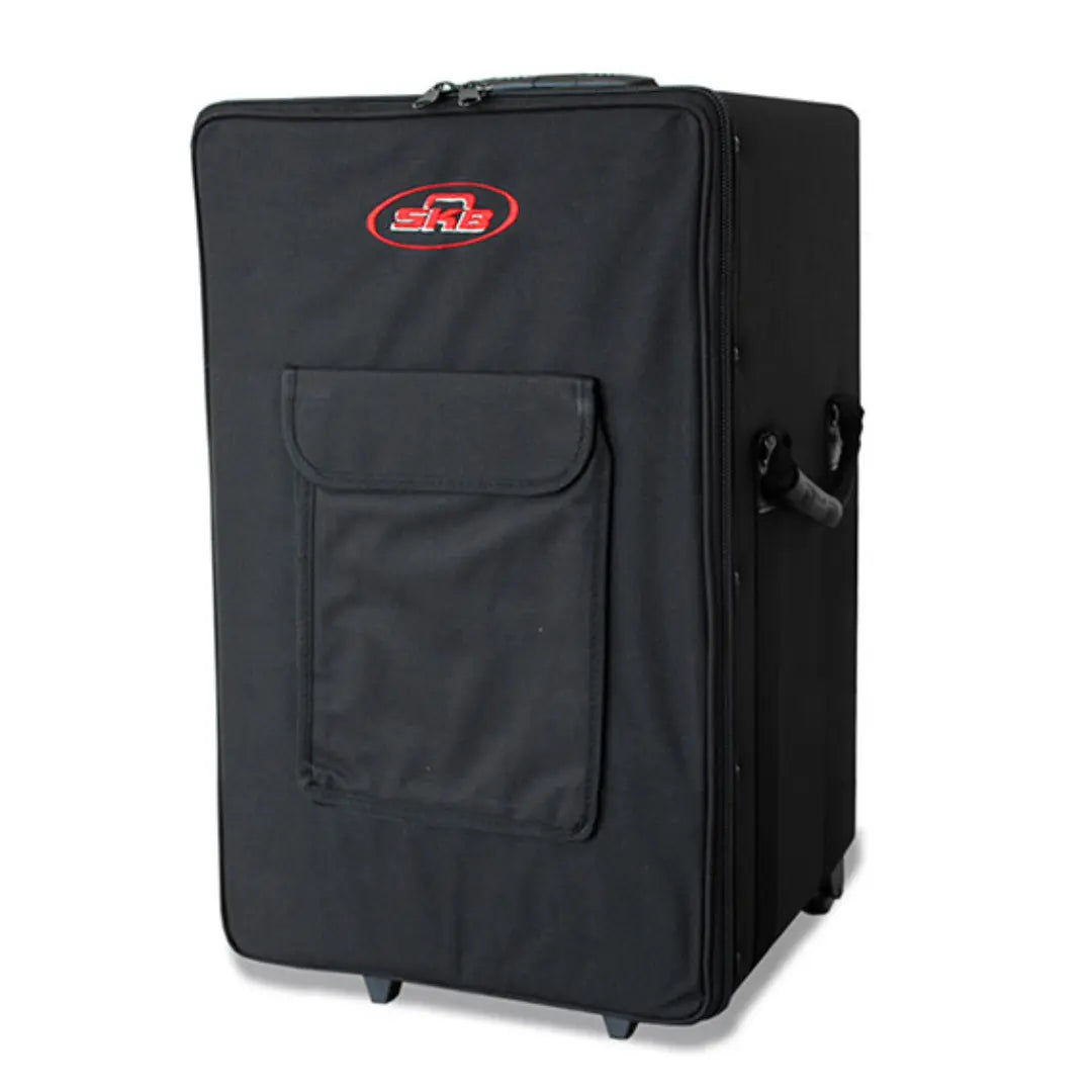Black Transport case for R 30nykto with a front pocket and a logo on the top front.