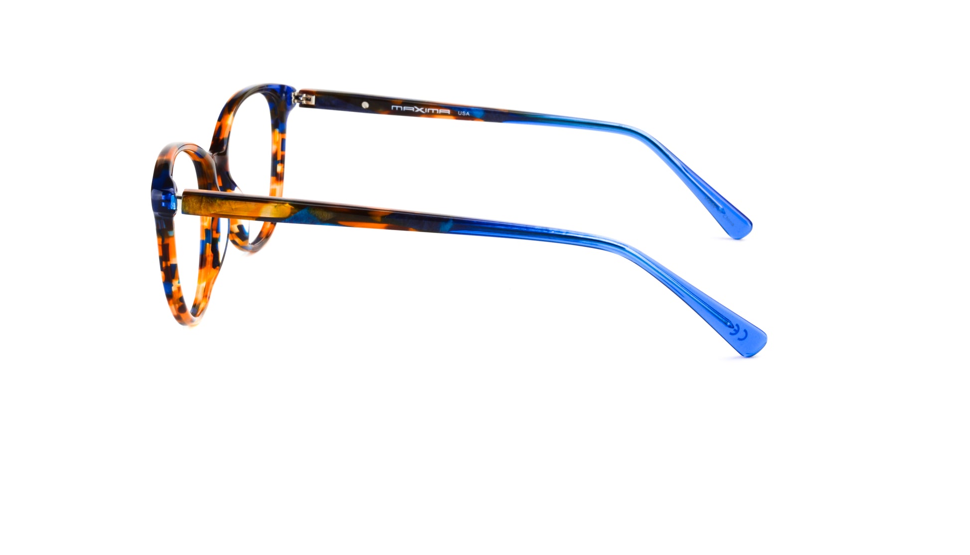 MX2113A-1 | Women | Shiny Blue | Acetate Glasses