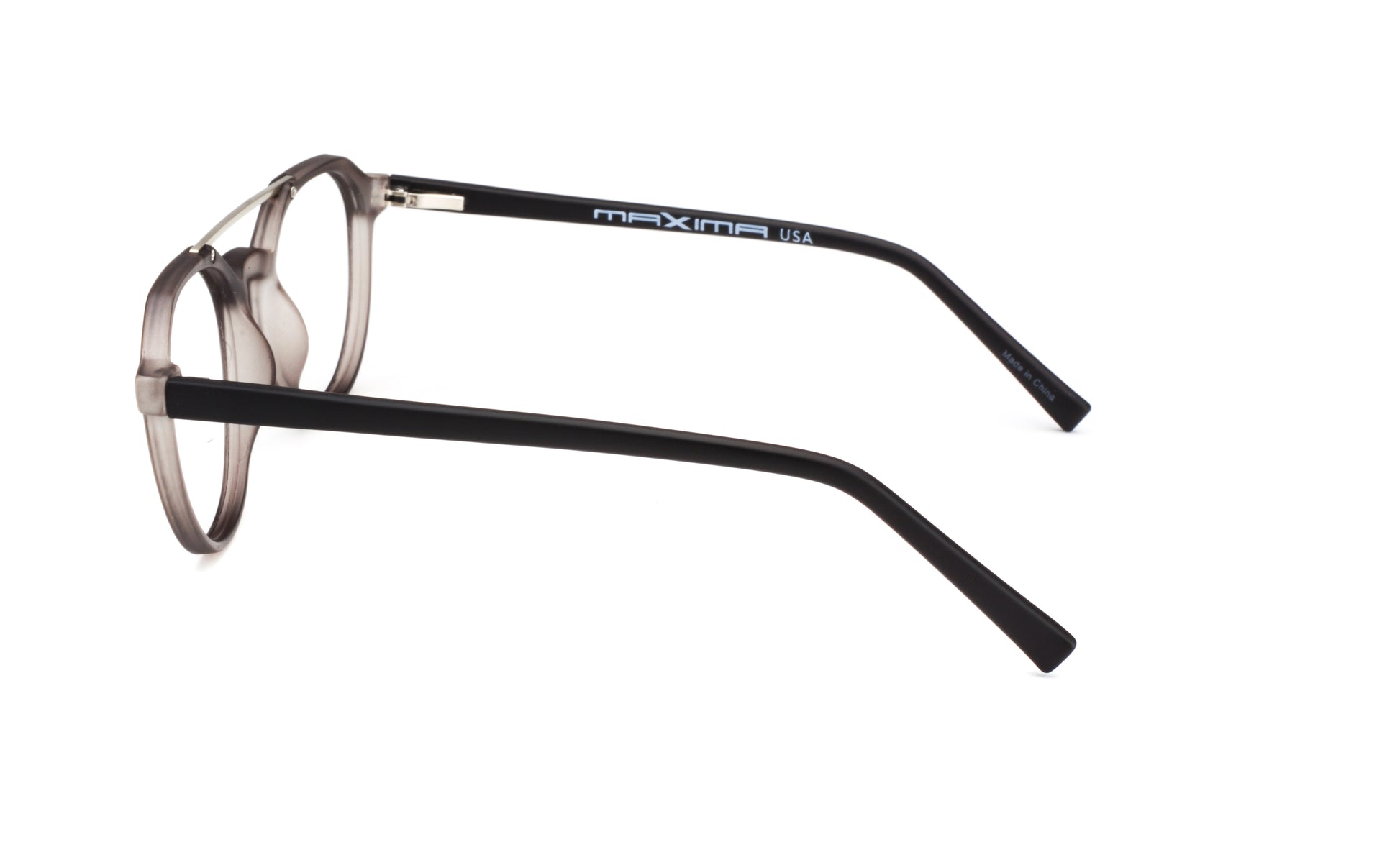 MX2246A-2 | Unisex | Matte Gray | Acetate Glasses