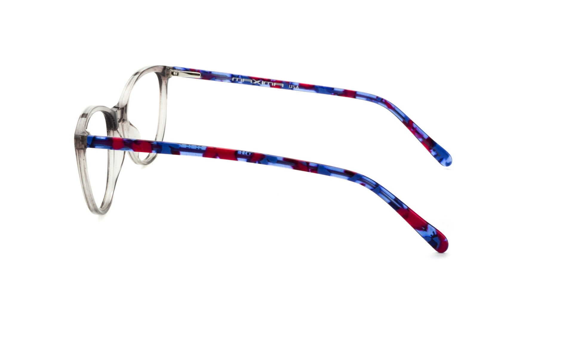 MX2251A-1 | Unisex | Shiny Gray | Acetate Glasses