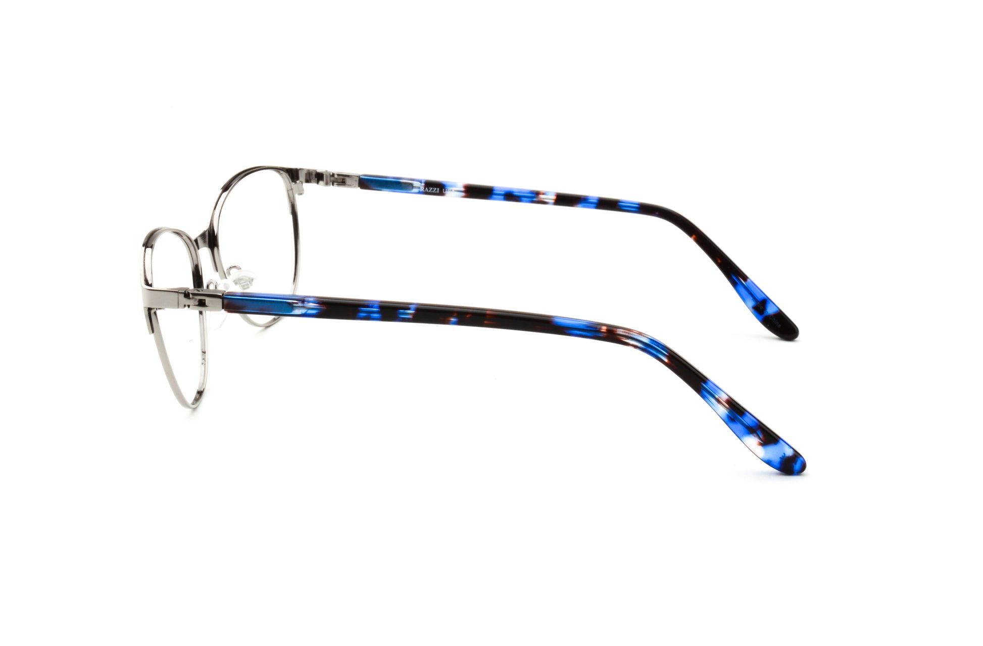 RA441-3 | Women | Shiny Gun | Metal Glasses