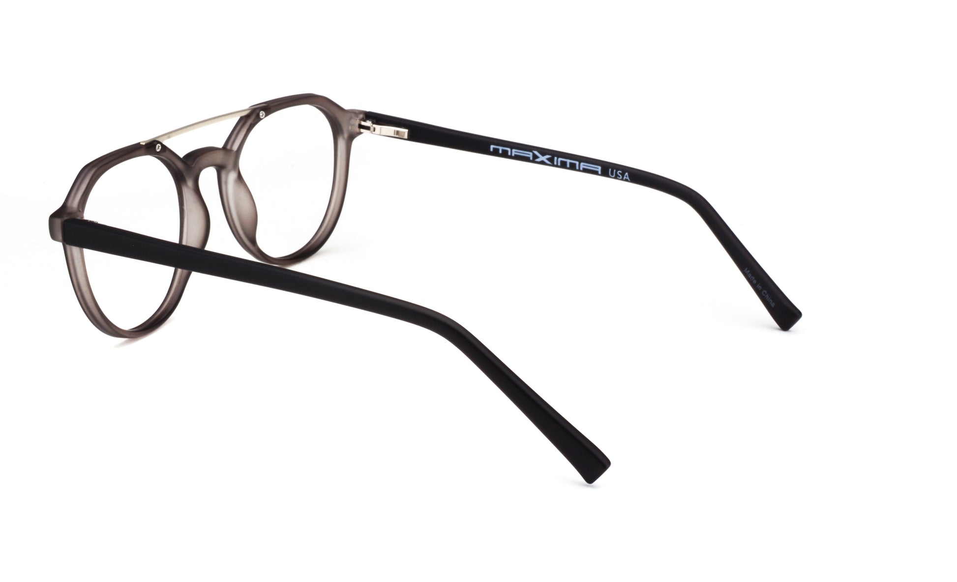 MX2246A-2 | Unisex | Matte Gray | Acetate Glasses