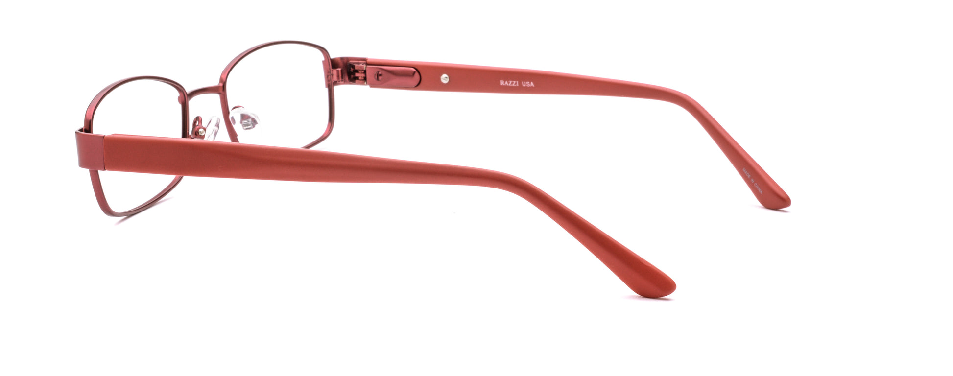 RA517-3 | Women | Matte Burgundy | Metal Glasses