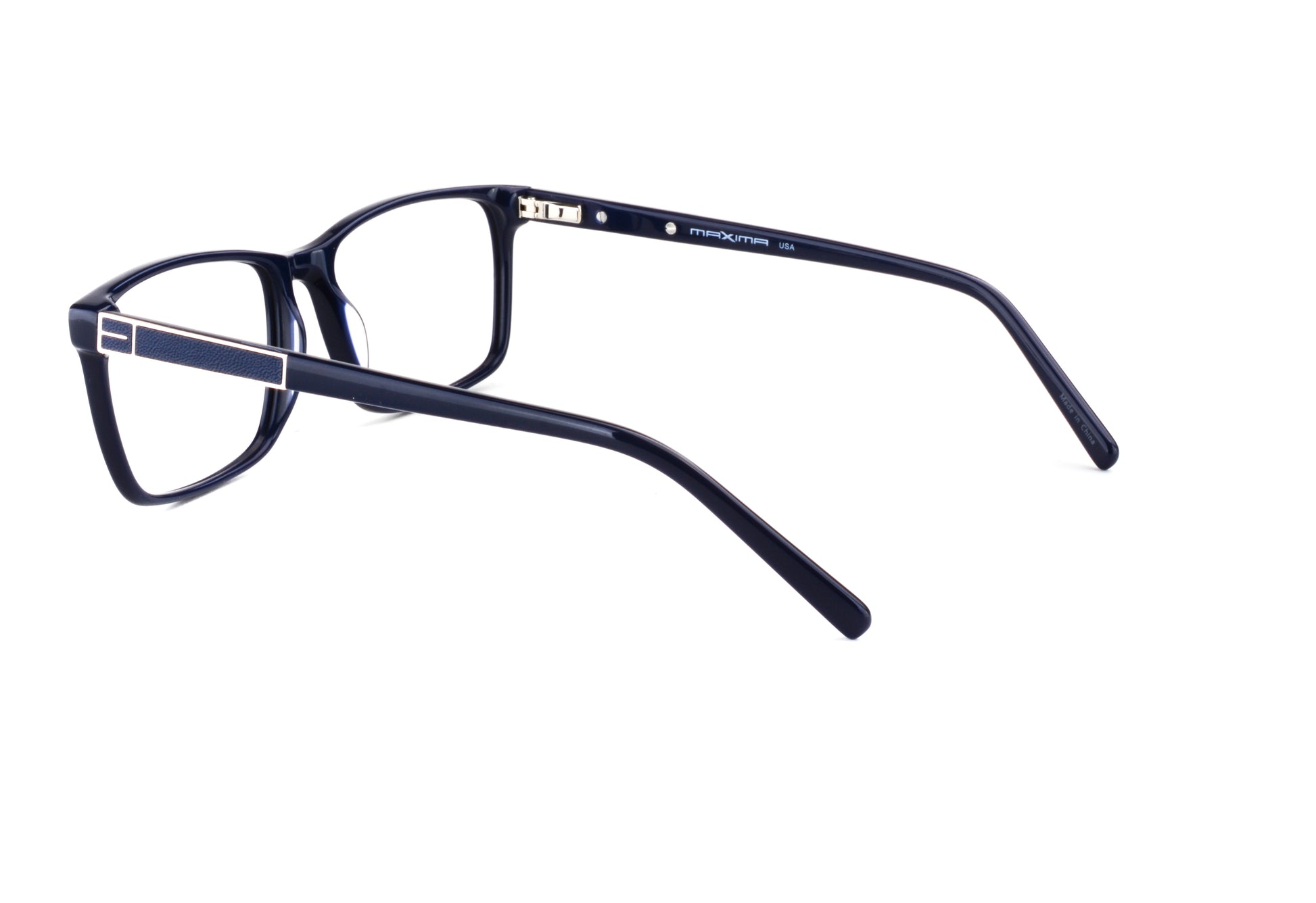 MX2082-2 | Men | Shiny Blue | Acetate Glasses