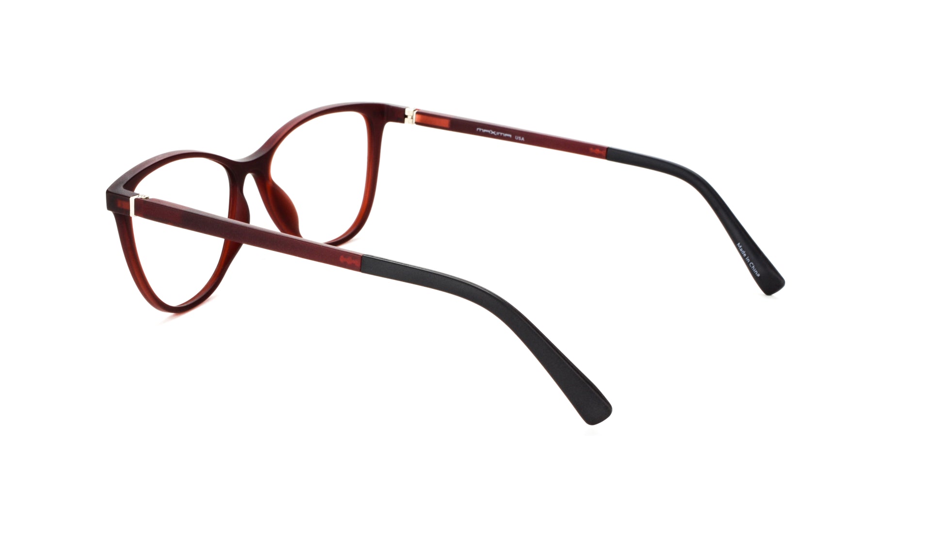 MX1027-2 | CLIP-ON | Burgundy | TR-90