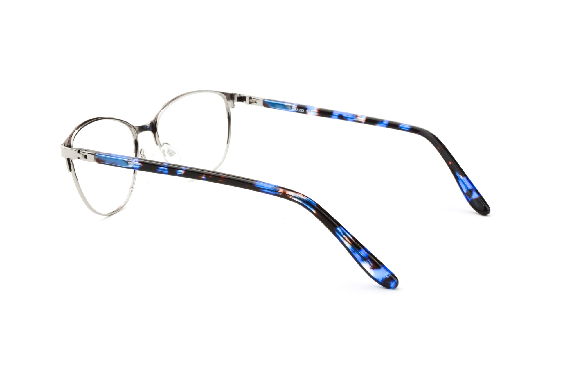 RA441-3 | Women | Shiny Gun | Metal Glasses