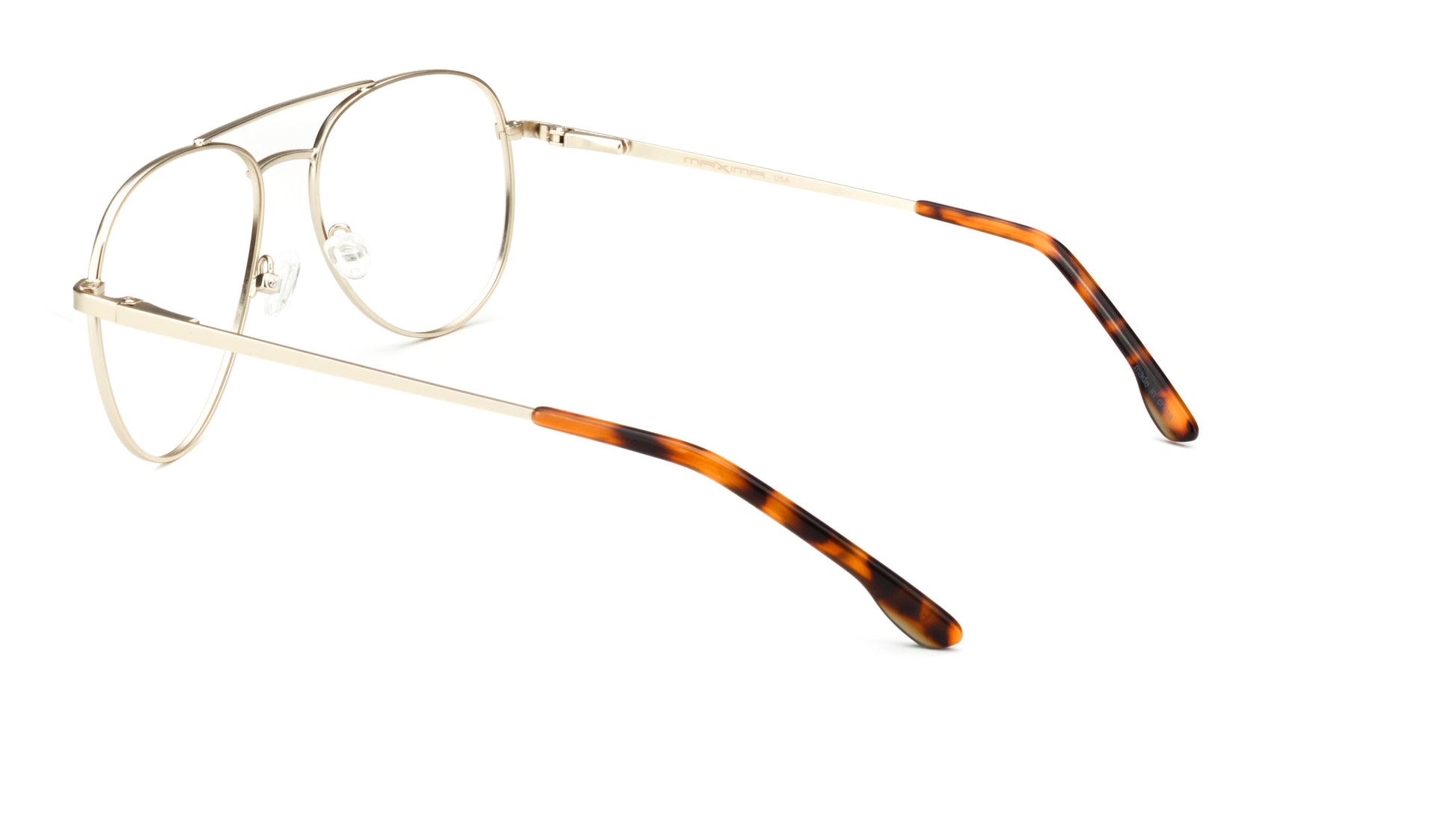MX2237A-1 | Unisex | Matte Gold | Metal Glasses