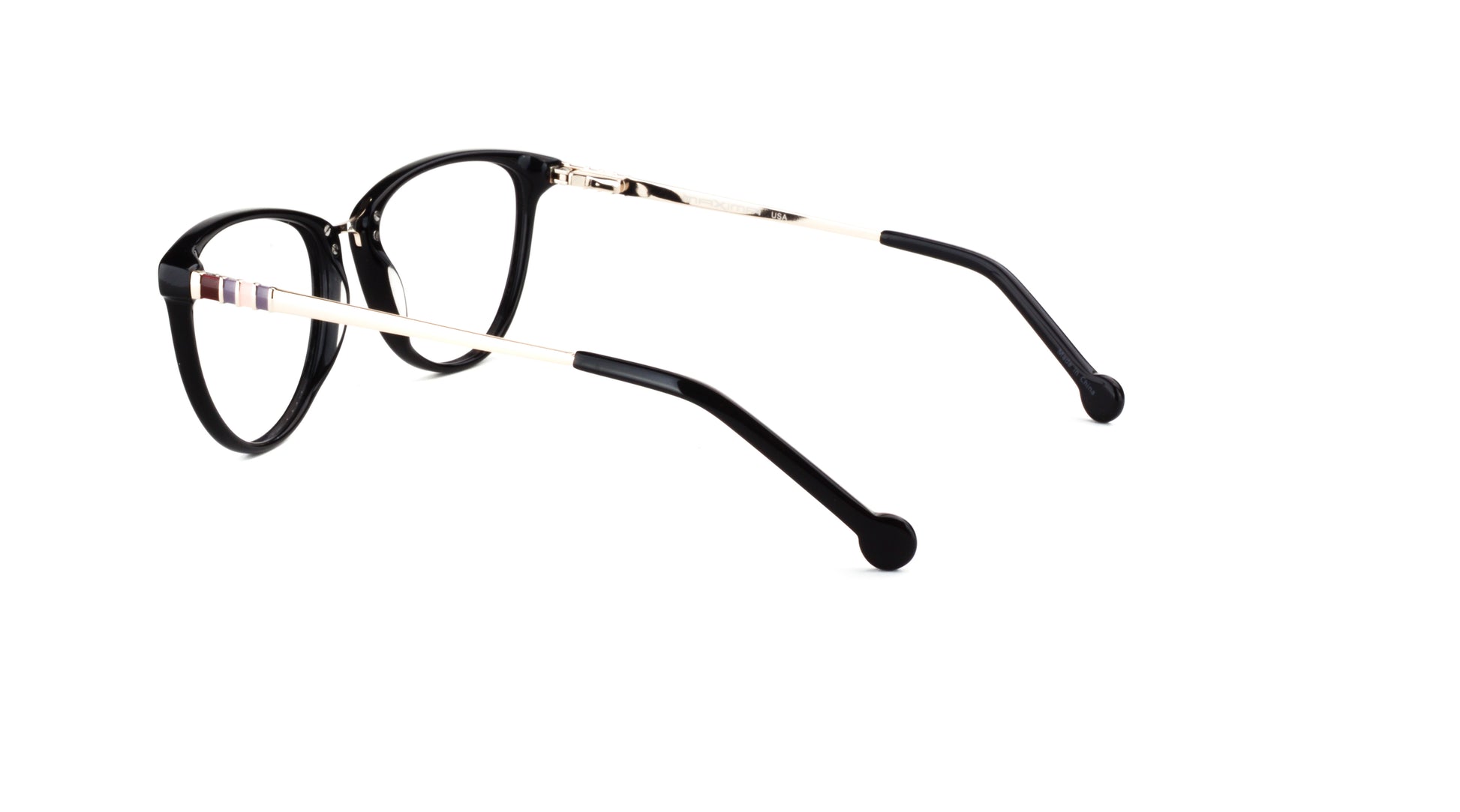 MX2110A-1 | Women | Shiny Black | Acetate Glasses