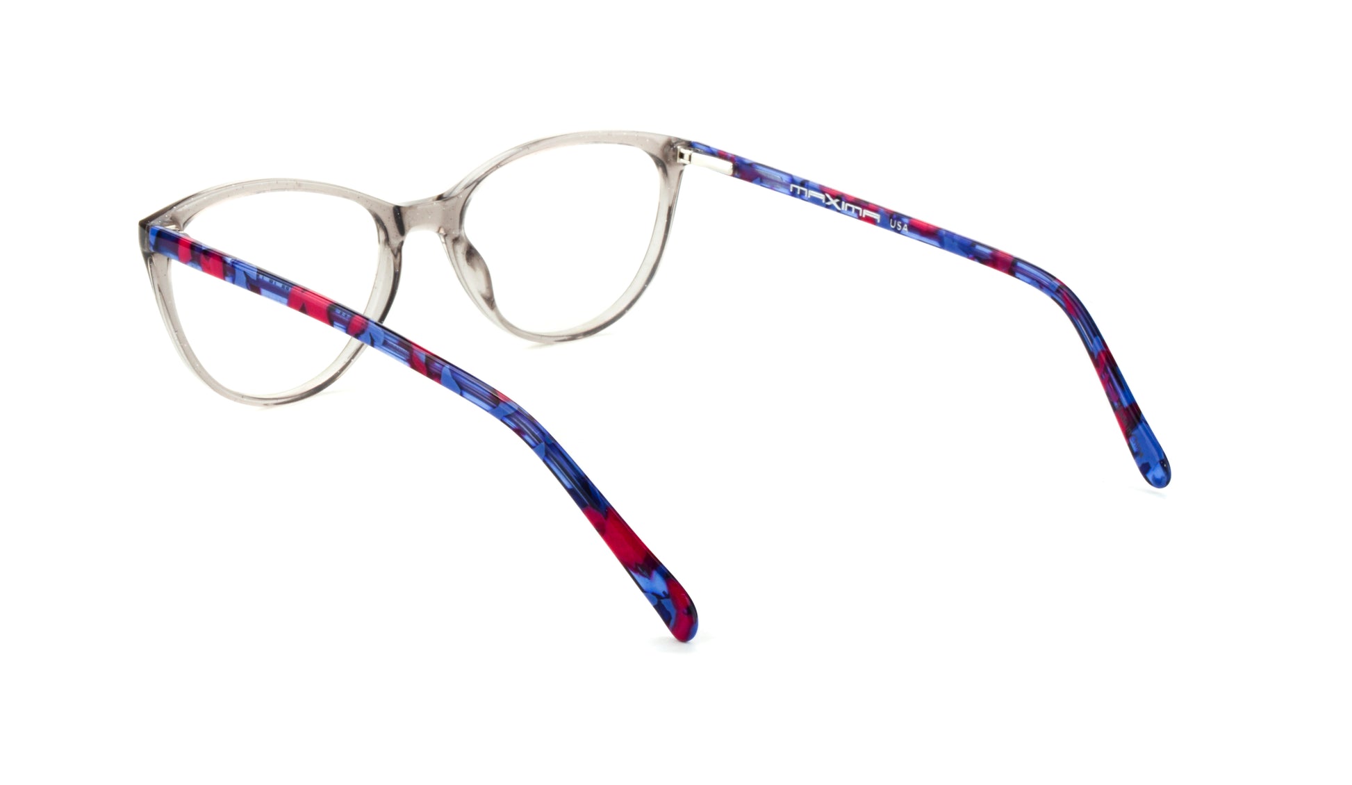 MX2251A-1 | Unisex | Shiny Gray | Acetate Glasses