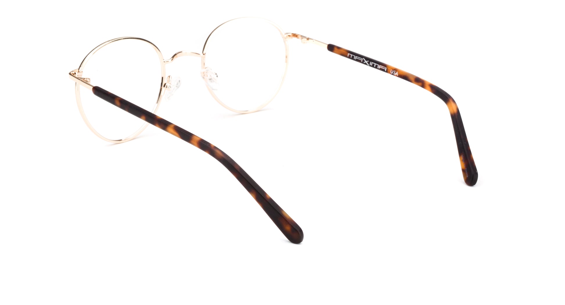 MX2241A-1 | Unisex | Shiny Gold | Metal Glasses